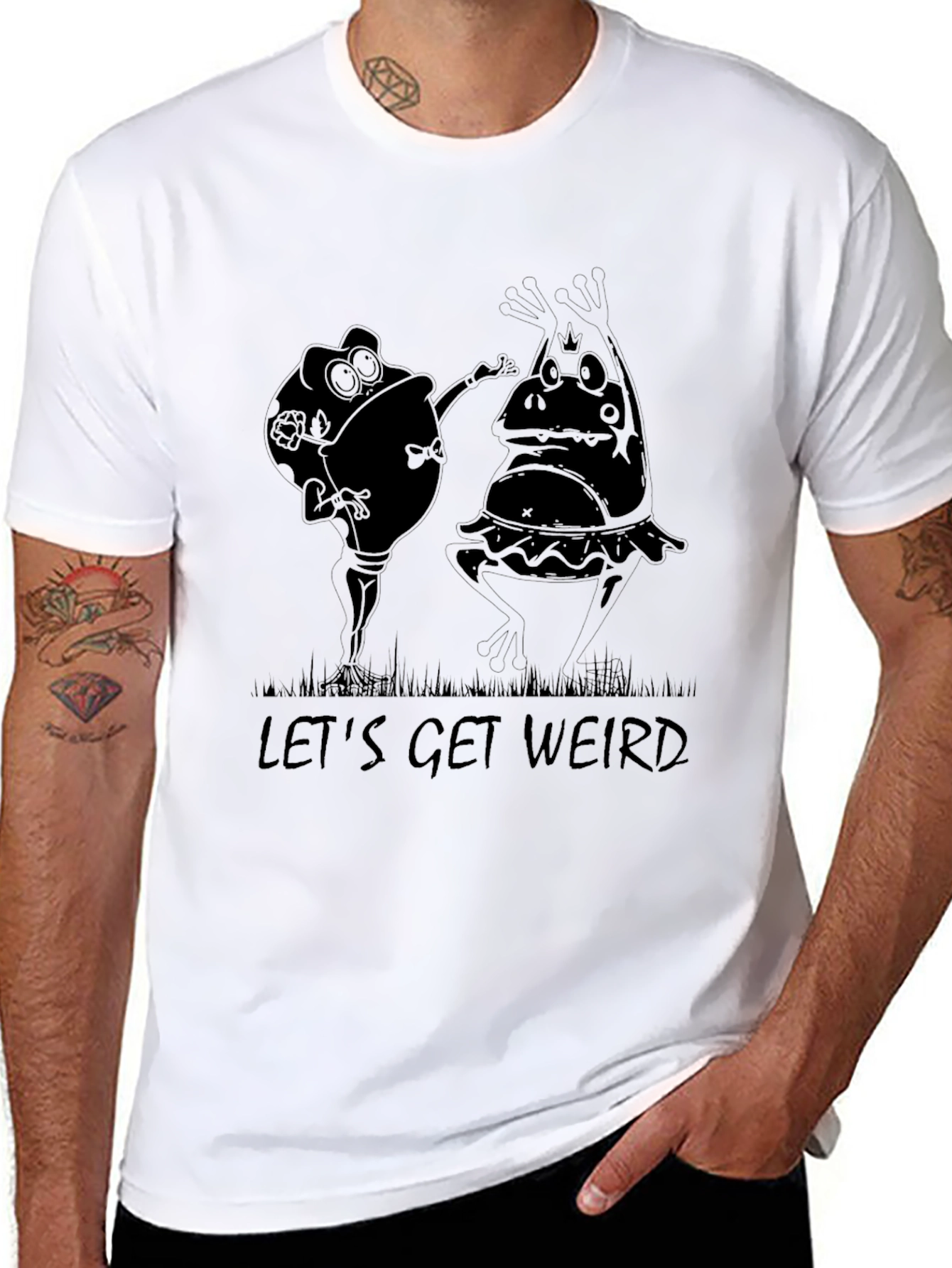 Lets Get Weird T-Shirt | Mens Graphic Tee