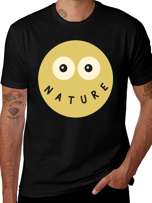 Nature Emoji Graphic Tee - Unique Design Comfortable Fit