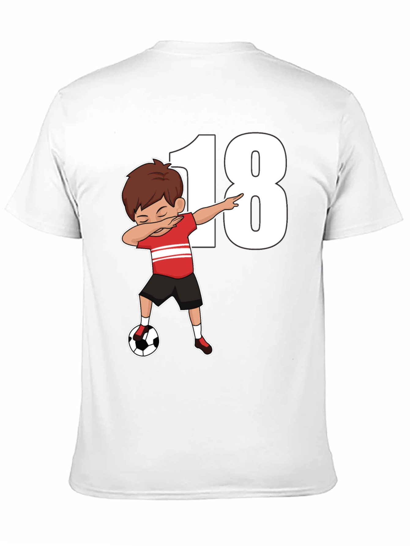 Soccer 18th Birthday Dab T-Shirt