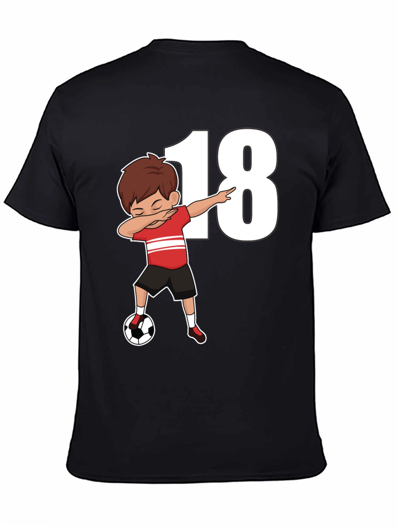 Soccer 18th Birthday Dab T-Shirt