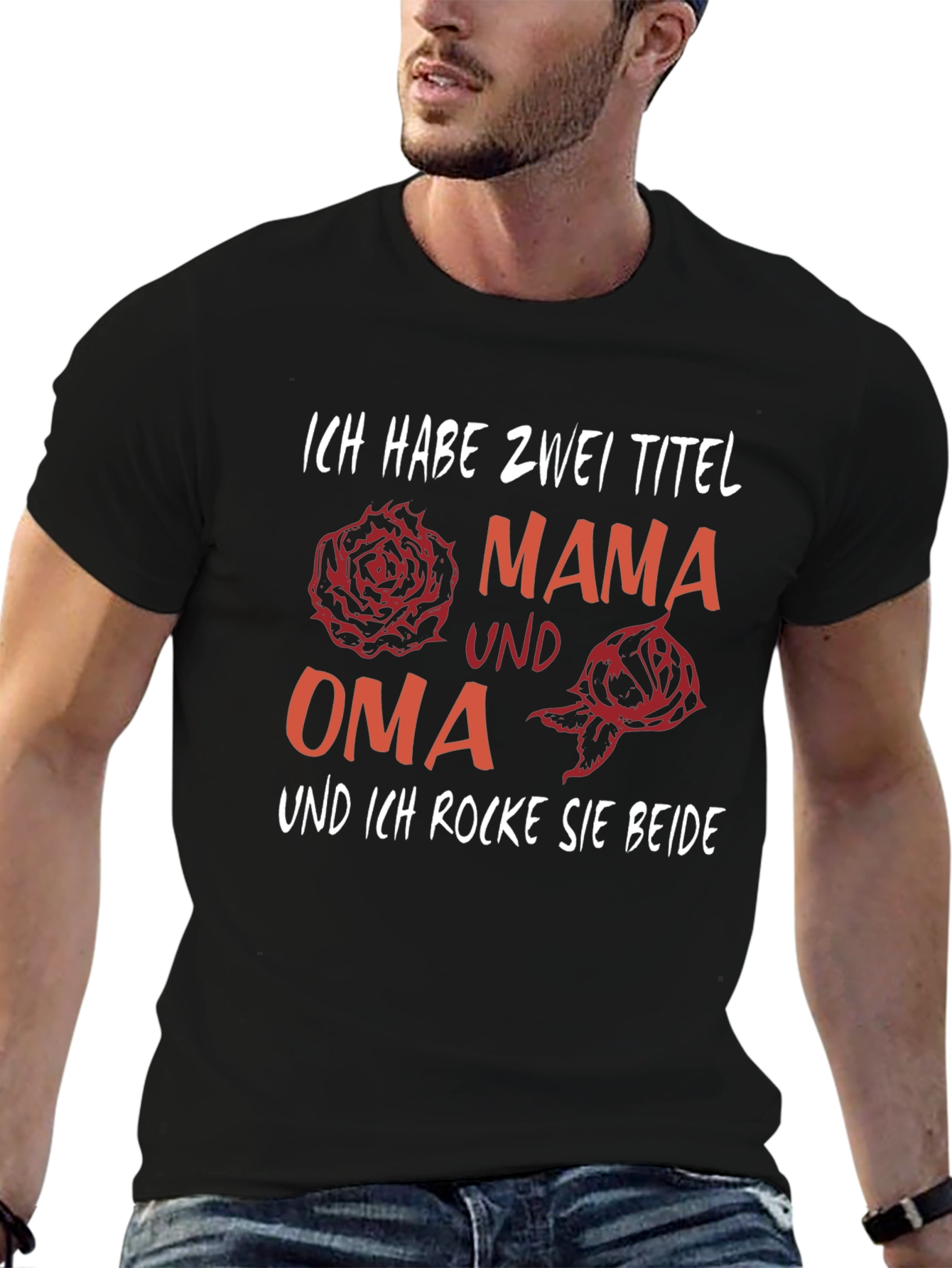 Ich Habe Zwei Titel Mama Und Oma T-Shirt
