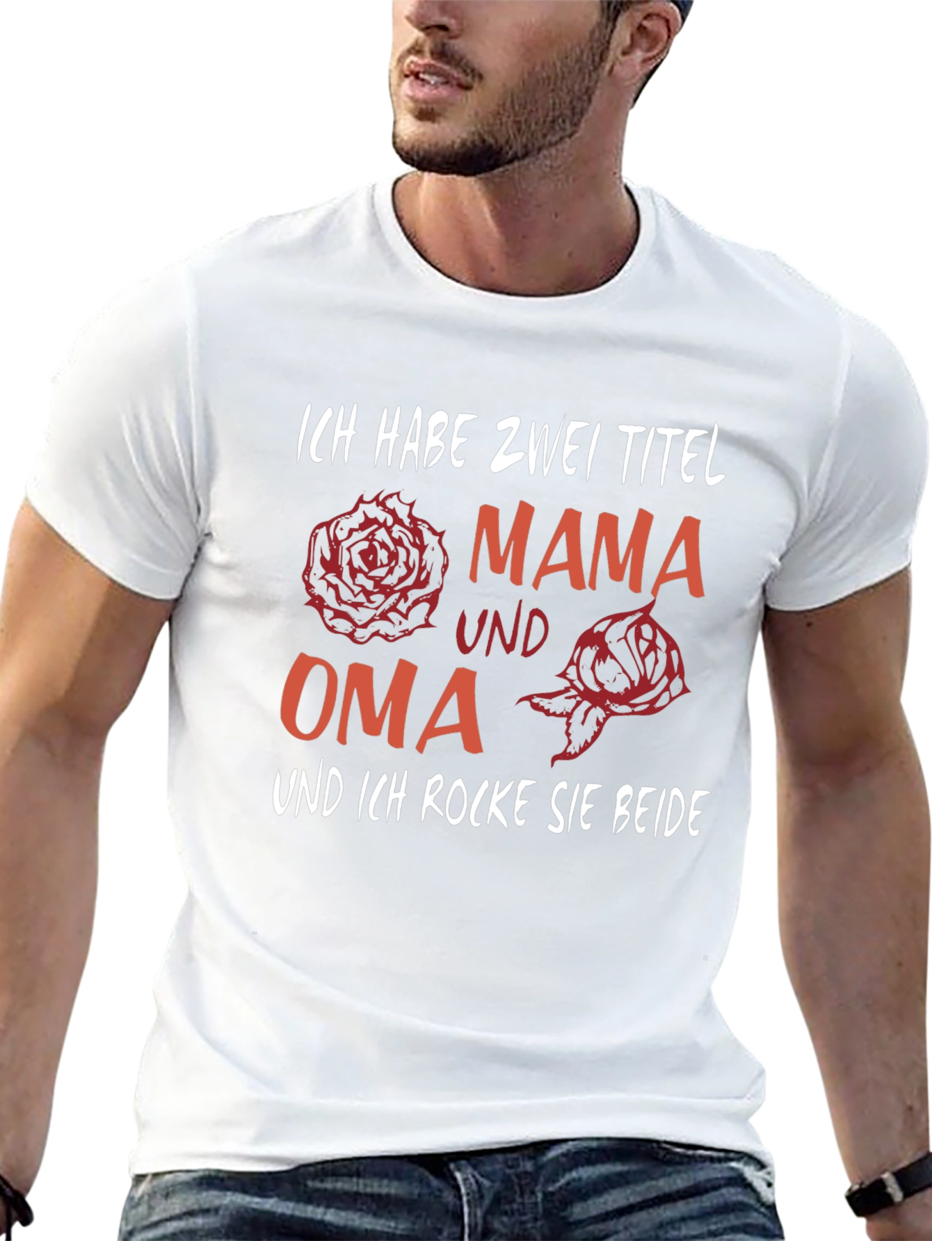 Ich Habe Zwei Titel Mama Und Oma T-Shirt