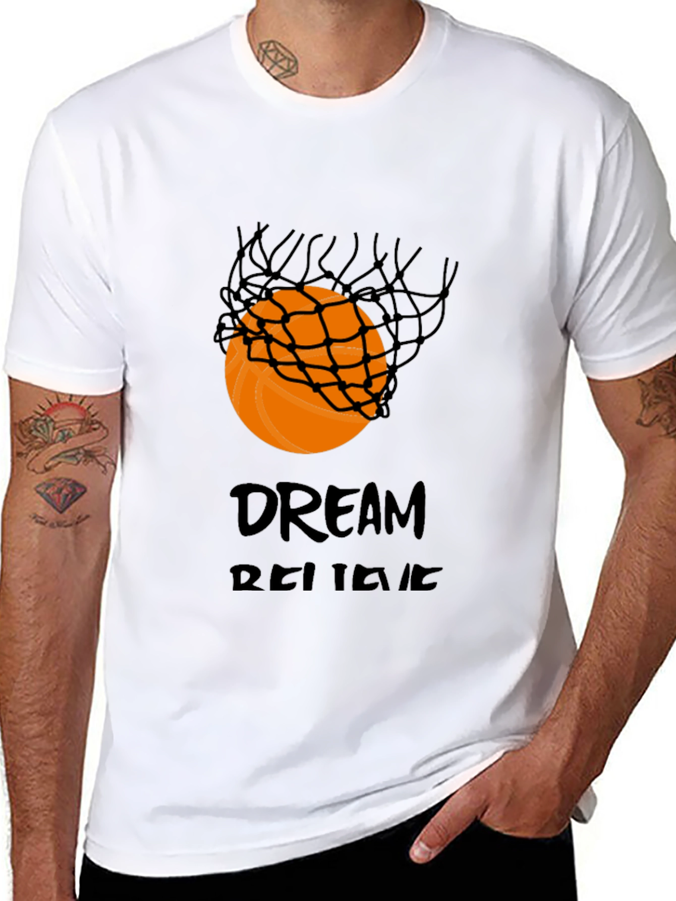 Basketball Dream Believe T-Shirt