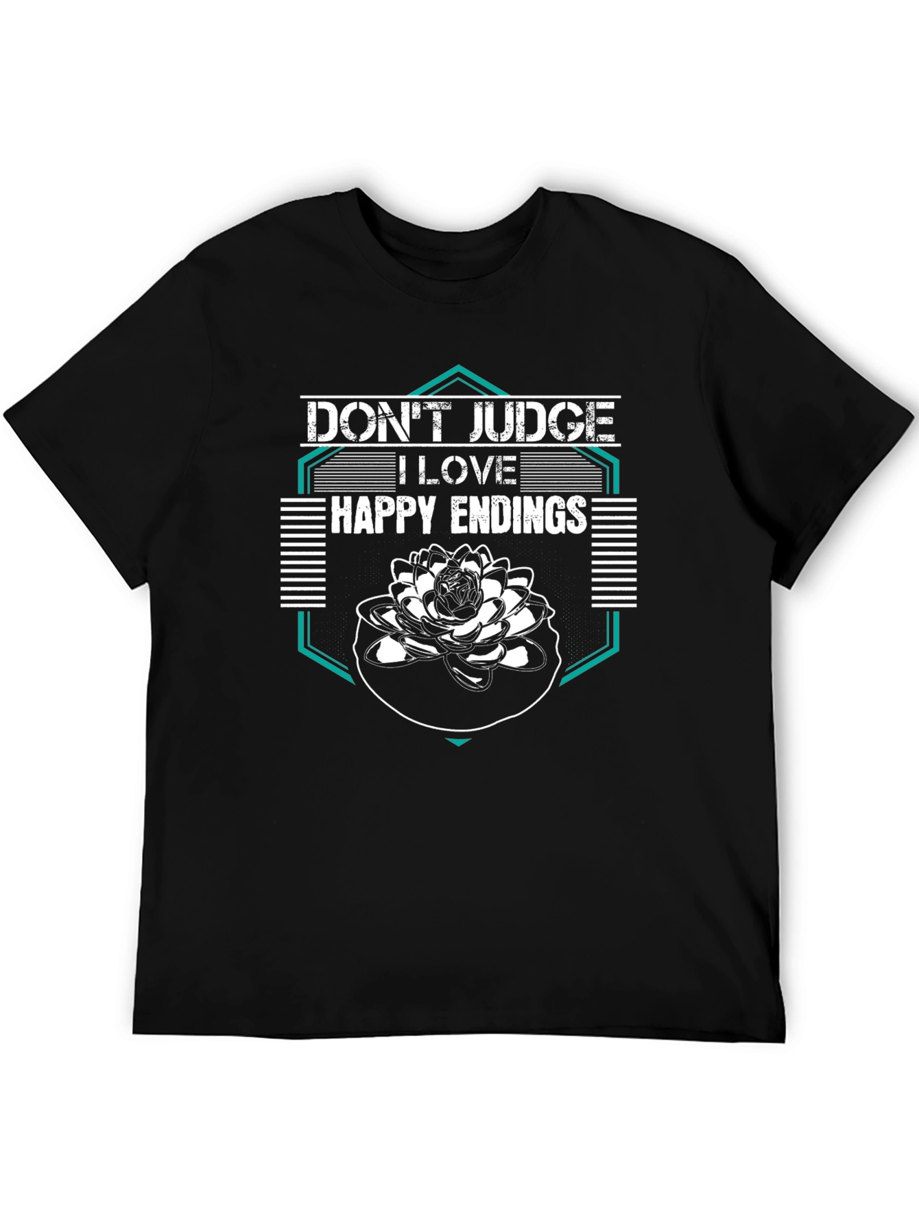 Dont Judge Happy Endings Graphic Tee