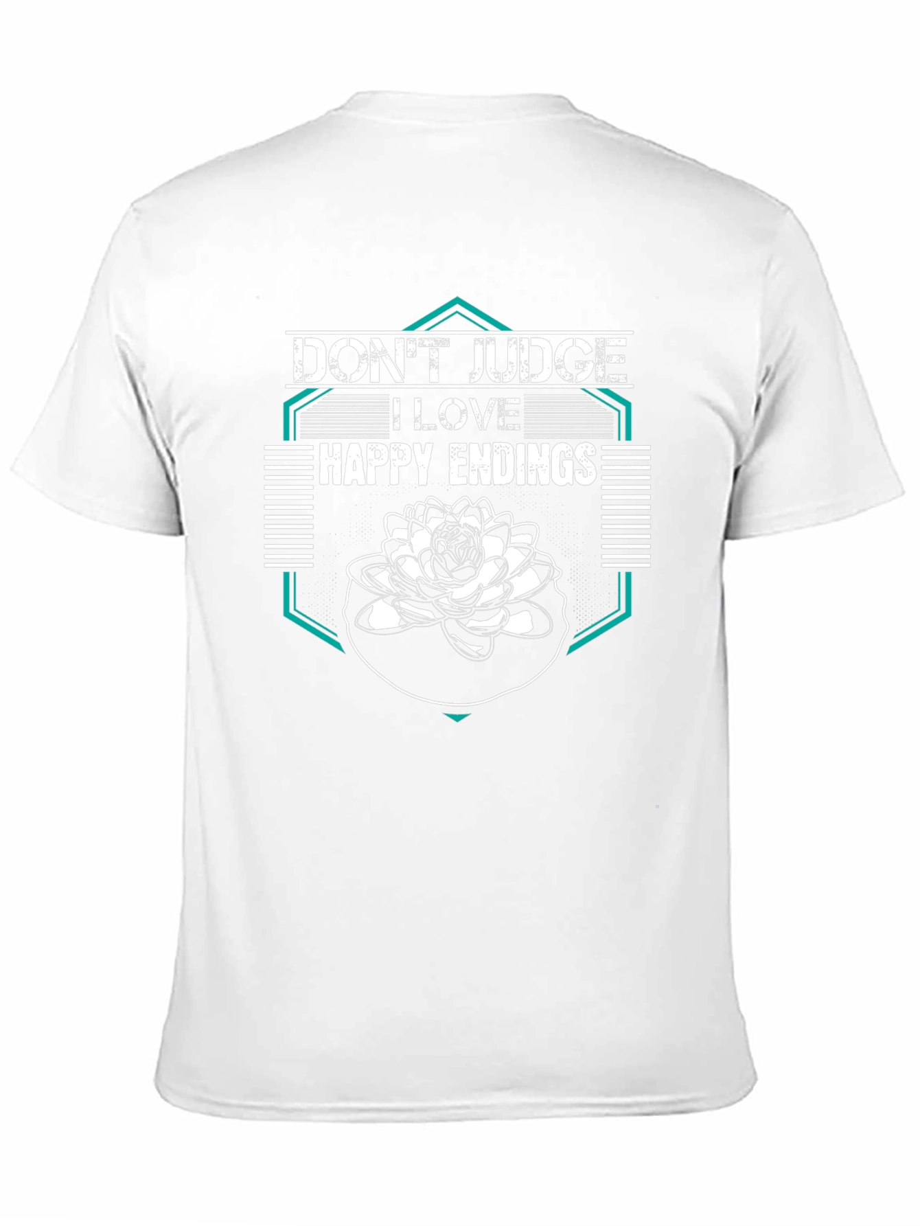 Dont Judge Happy Endings Graphic Tee
