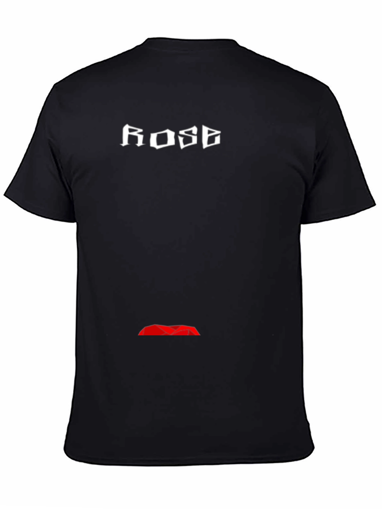 ROSE Graphic Black T-Shirt