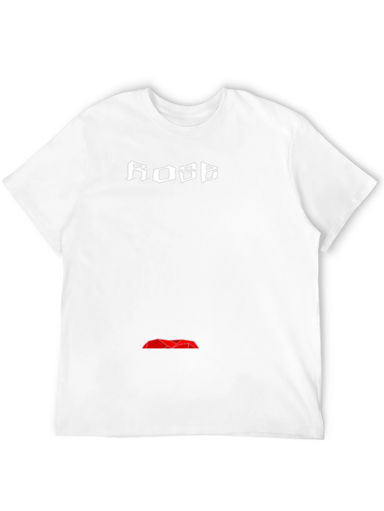ROSE Graphic Black T-Shirt