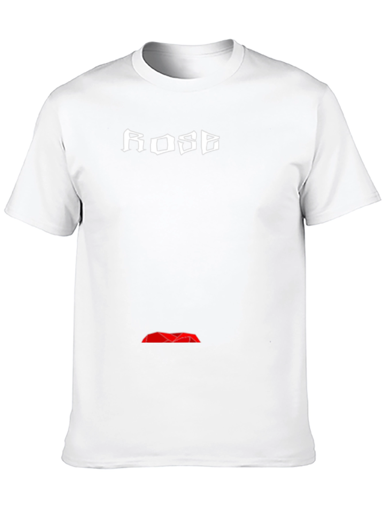ROSE Graphic Black T-Shirt