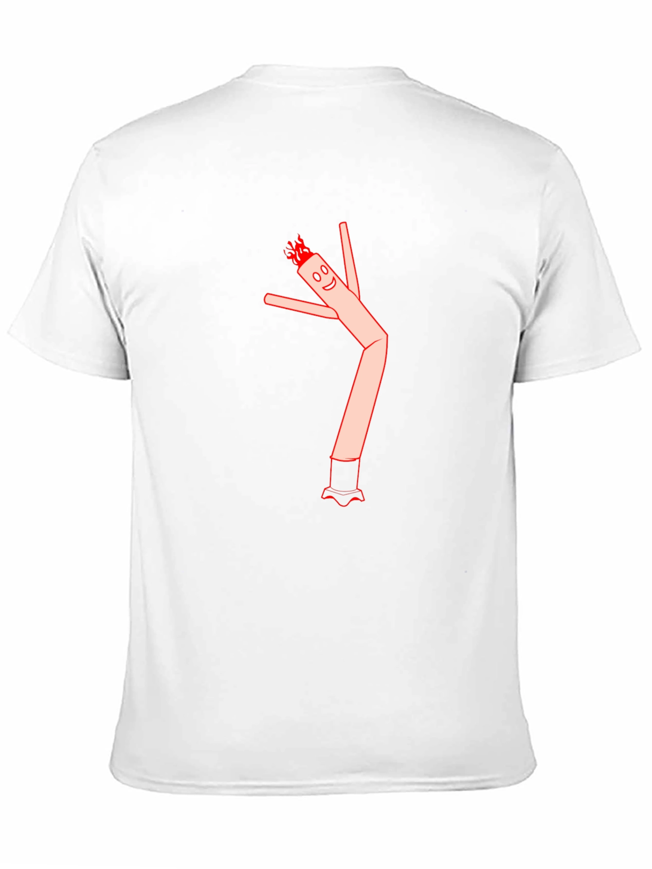 Wacky Waving Inflatable Arm Flailing Tube Man T-Shirt