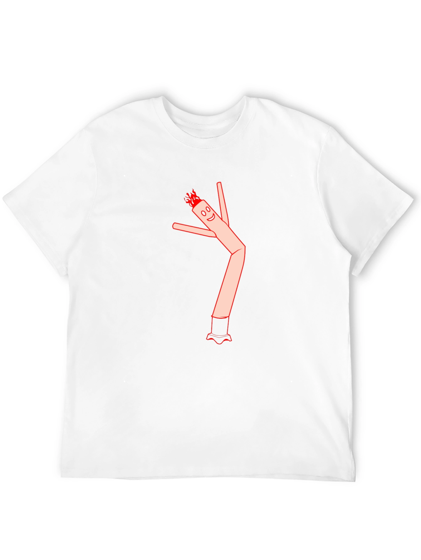 Wacky Waving Inflatable Arm Flailing Tube Man T-Shirt