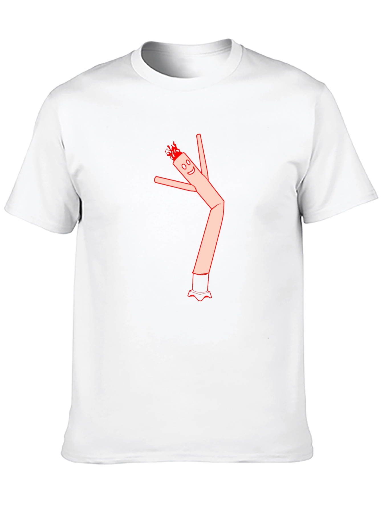 Wacky Waving Inflatable Arm Flailing Tube Man T-Shirt