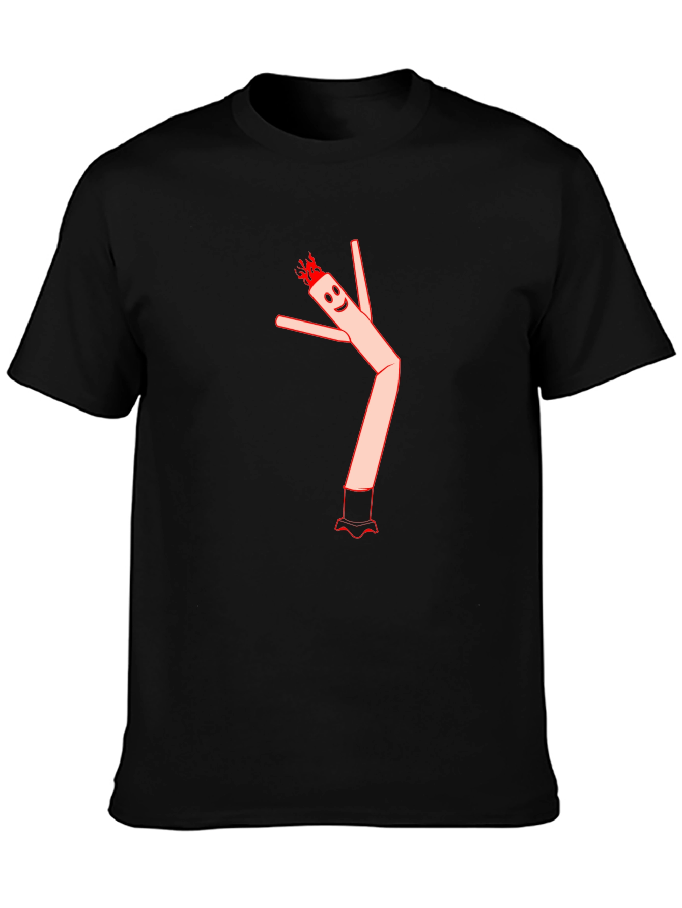 Wacky Waving Inflatable Arm Flailing Tube Man T-Shirt