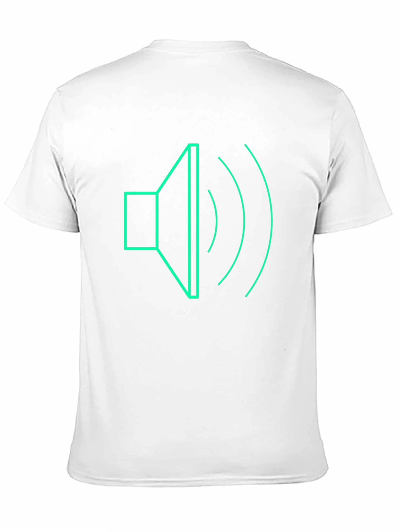 Sound Wave Graphic Tee - Modern Black T-Shirt