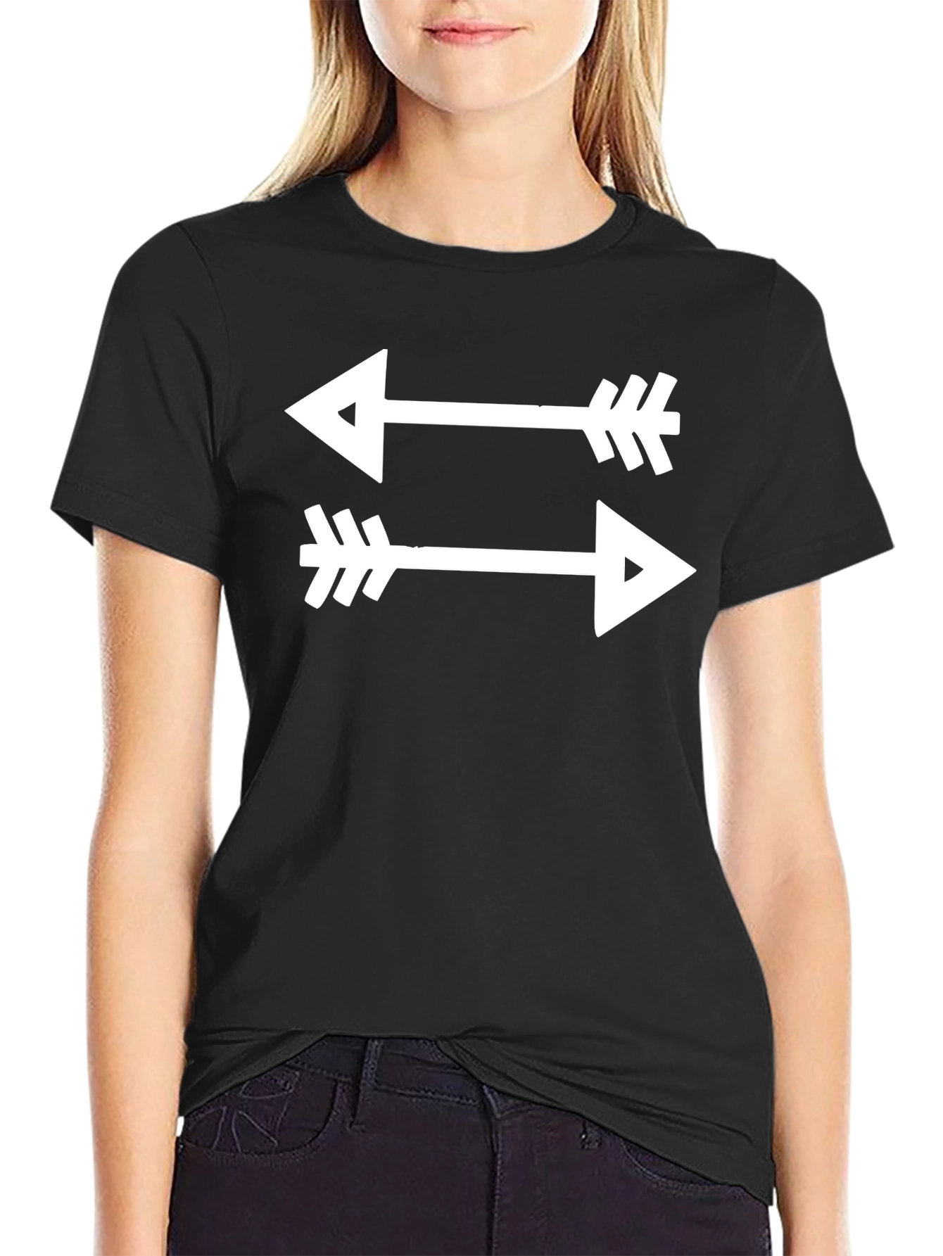 Arrow Graphic Tee - Cool and Unique Design