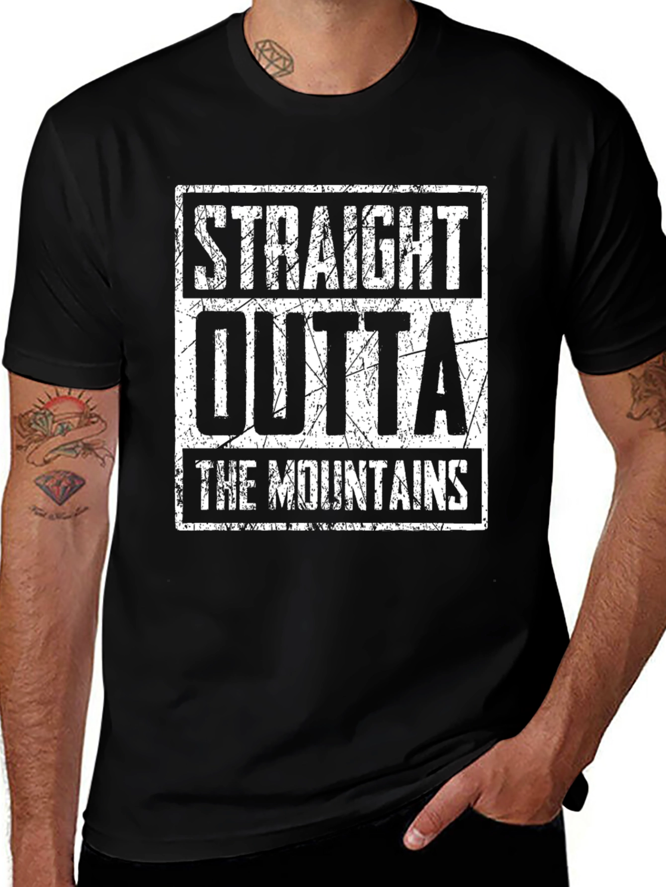 Straight Outta The Mountains Graphic Tee