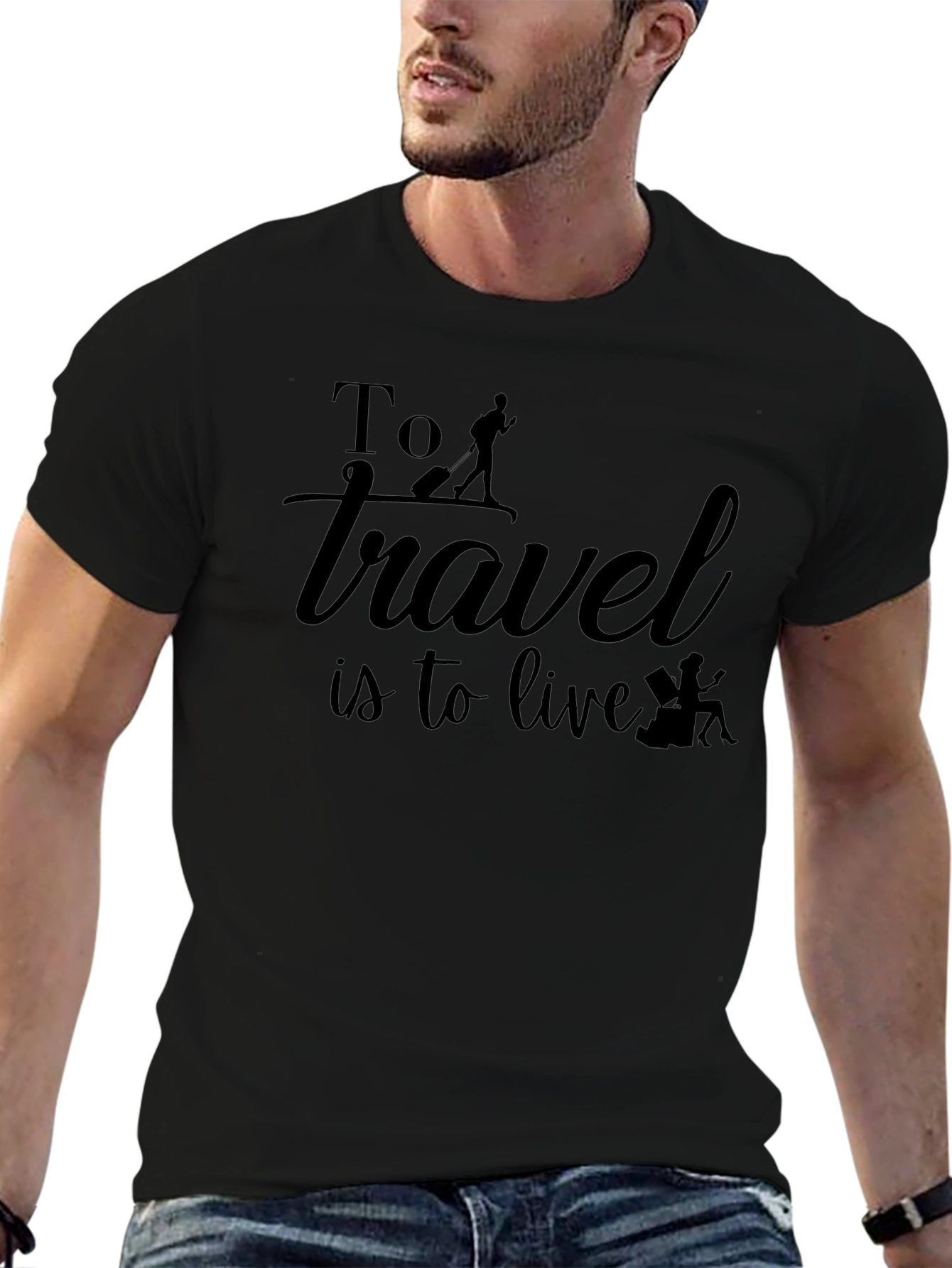 Travel is to Live Graphic Tee