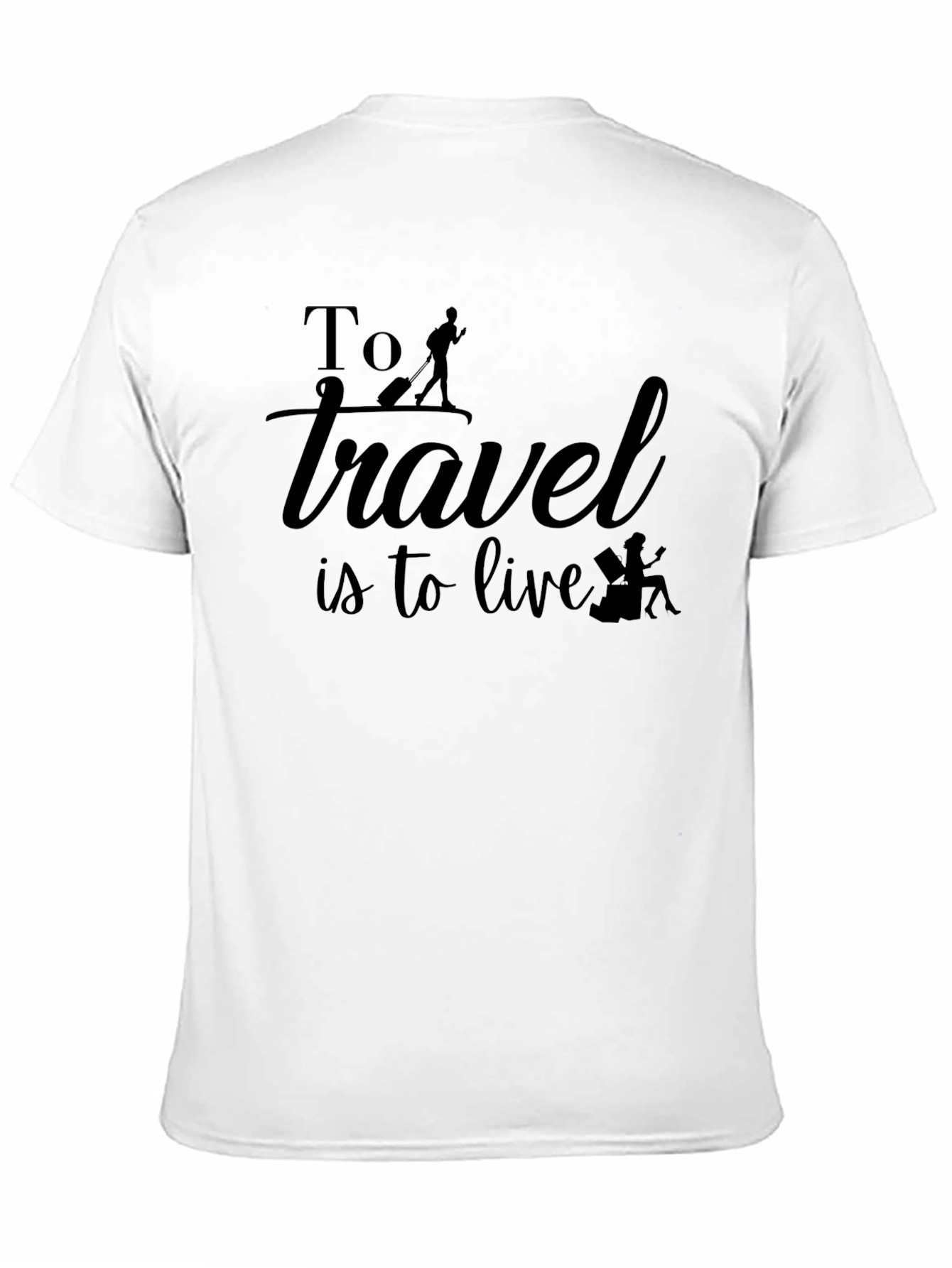 Travel is to Live Graphic Tee