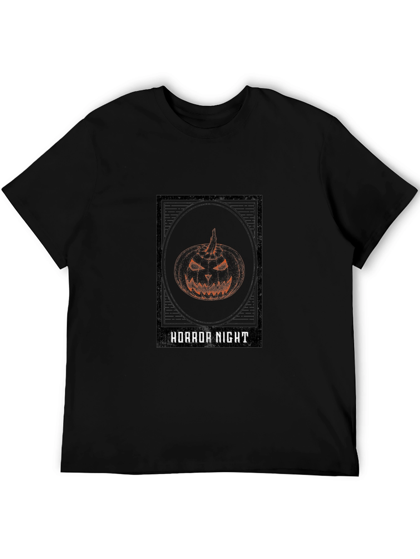 Horror Night Pumpkin Graphic Tee