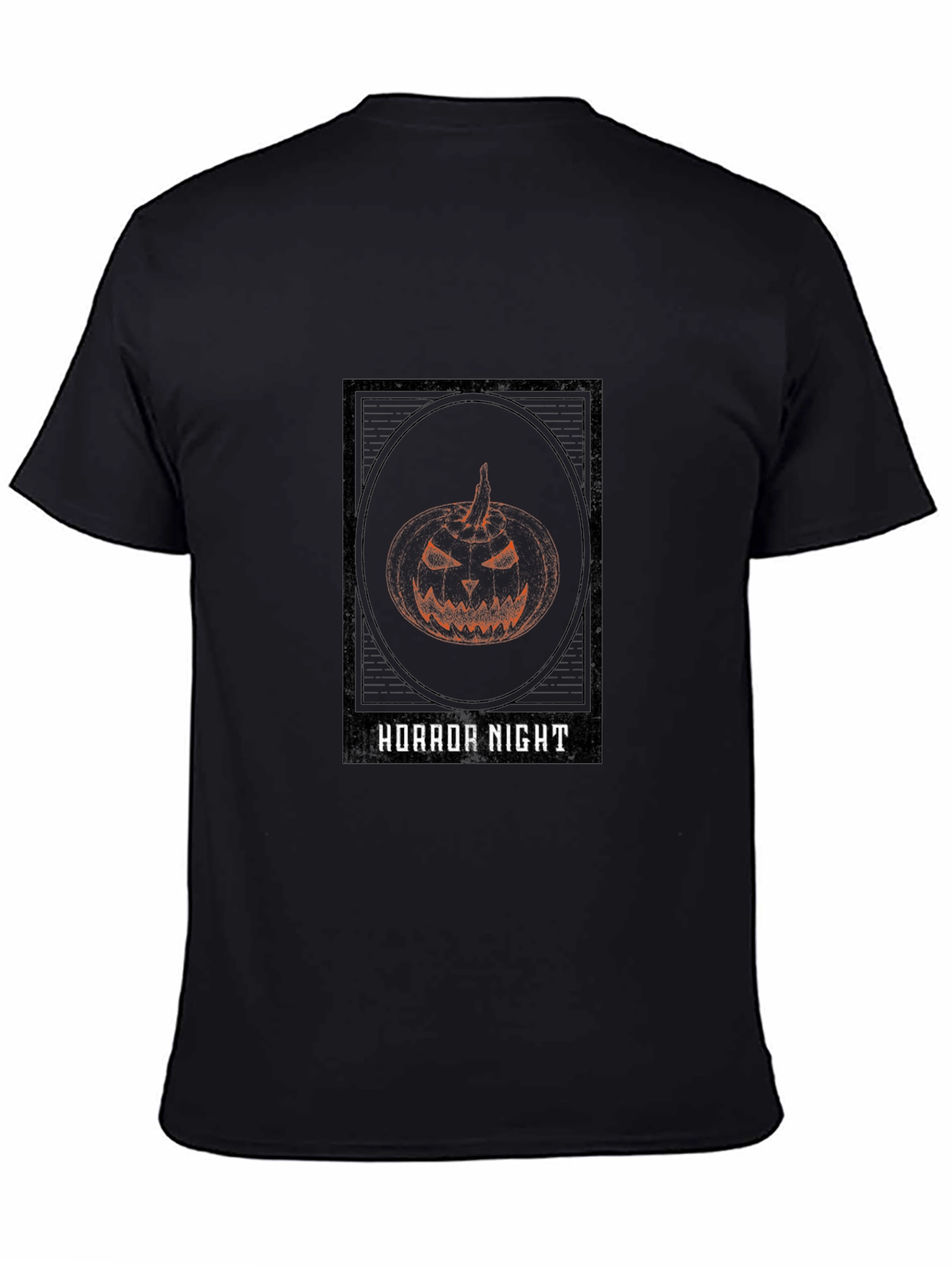 Horror Night Pumpkin Graphic Tee