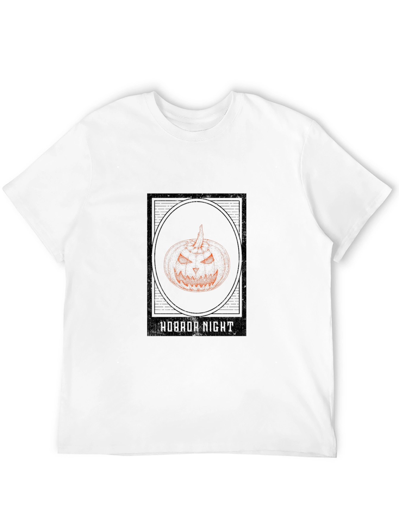 Horror Night Pumpkin Graphic Tee