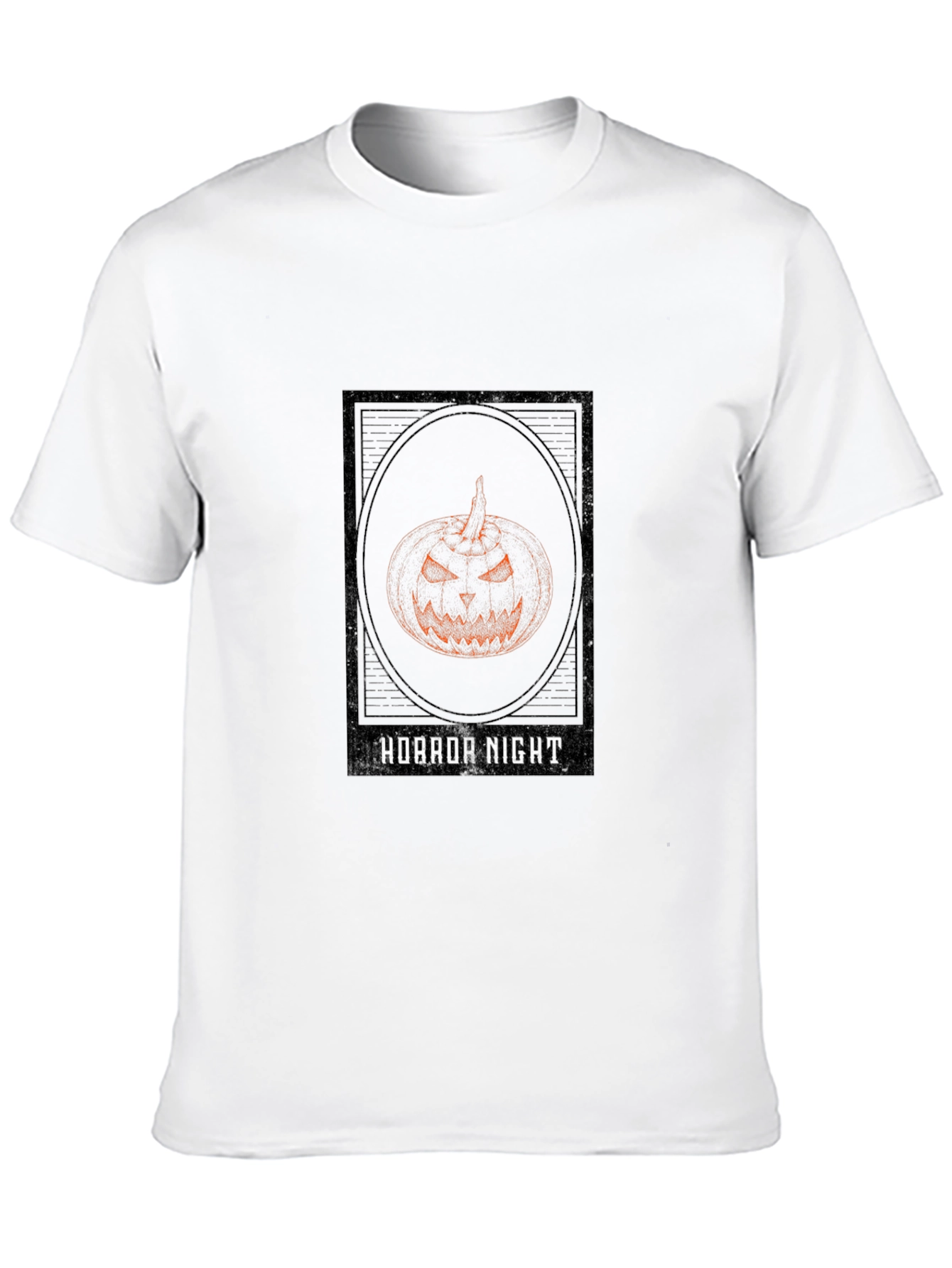 Horror Night Pumpkin Graphic Tee