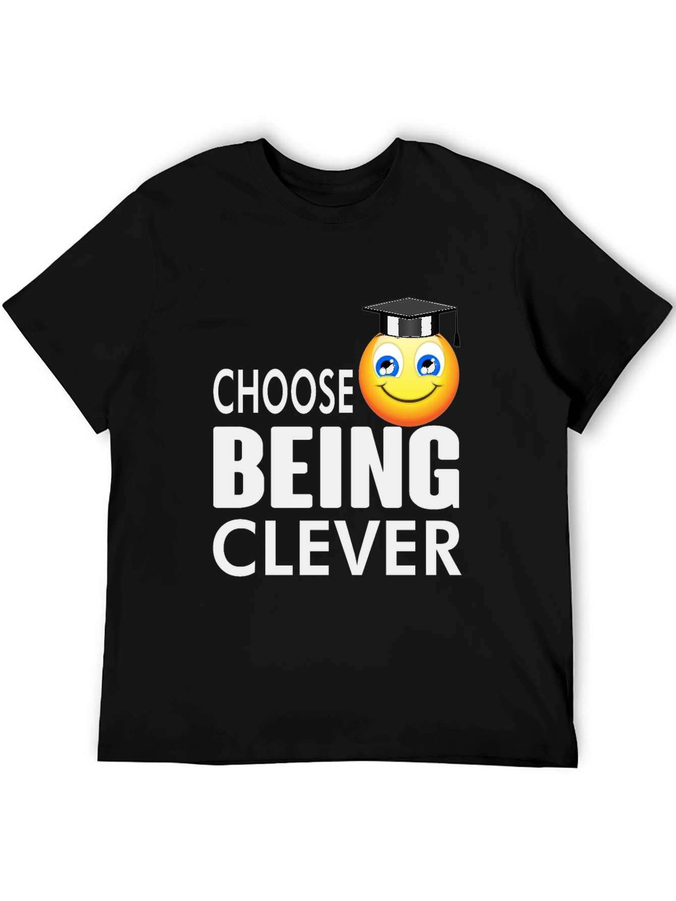 Choose Being Clever T-Shirt - Smart Emoji Tee