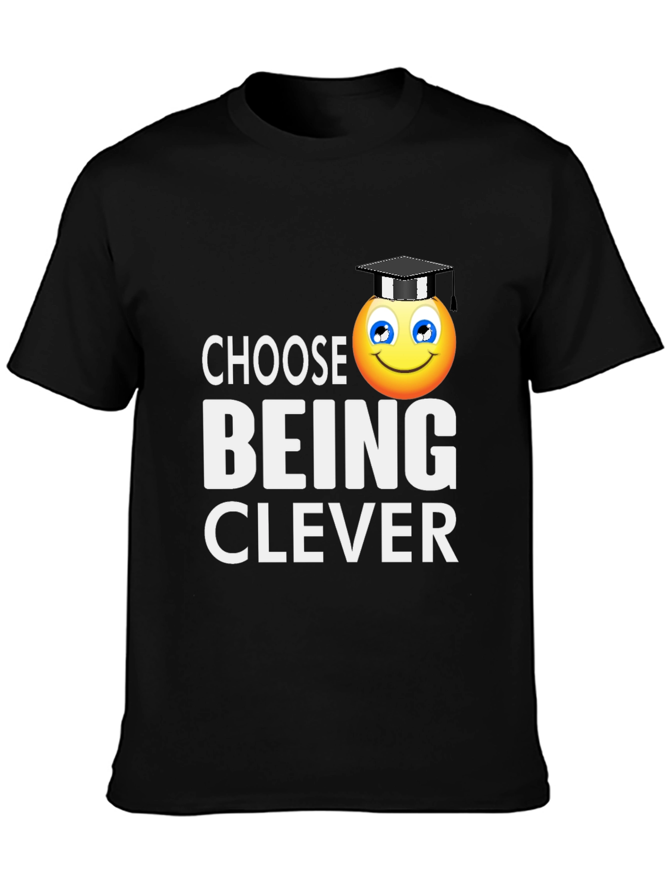 Choose Being Clever T-Shirt - Smart Emoji Tee