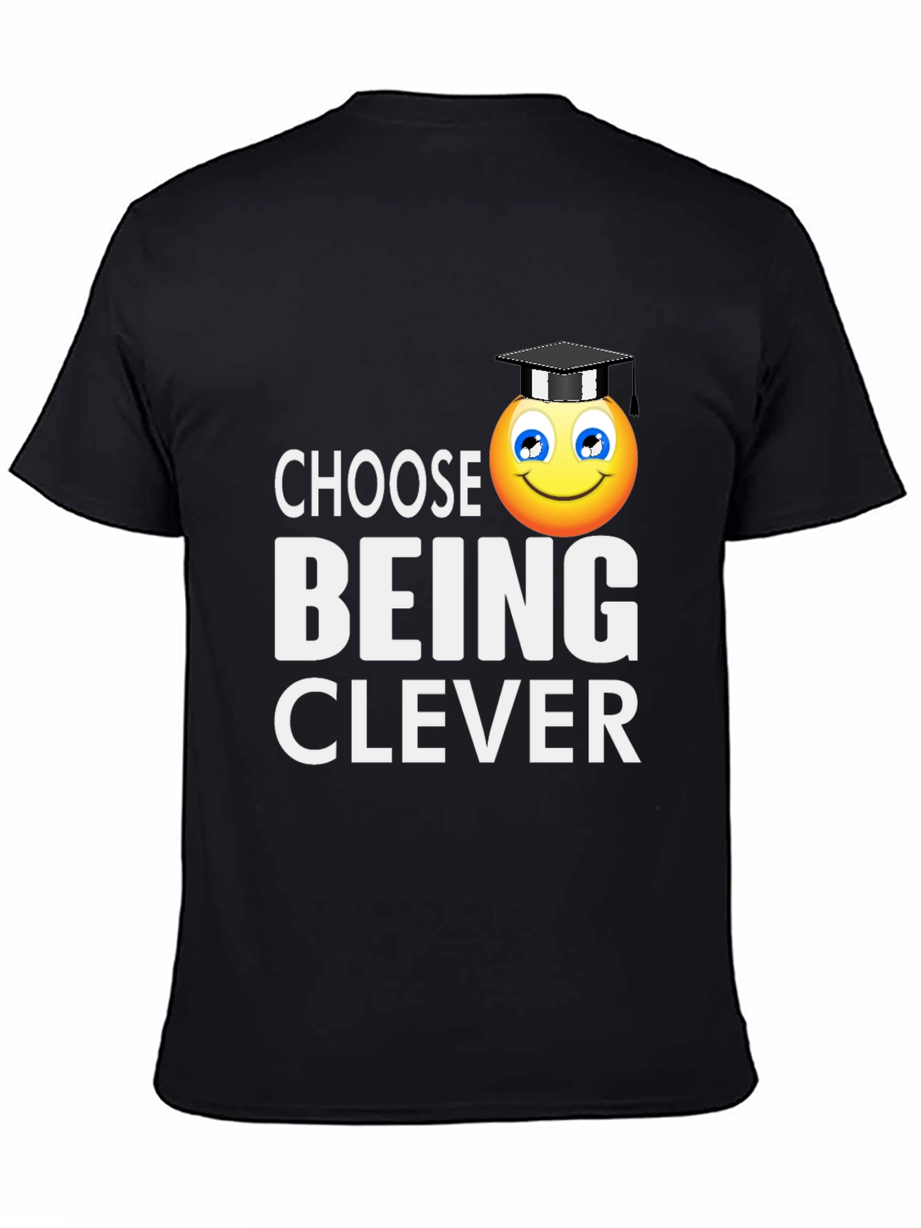 Choose Being Clever T-Shirt - Smart Emoji Tee