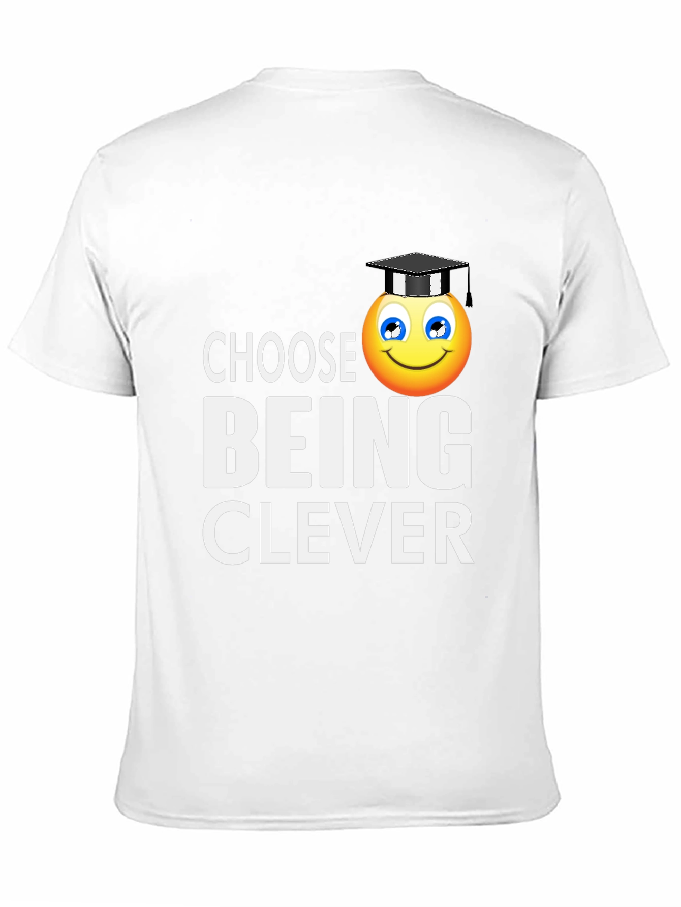 Choose Being Clever T-Shirt - Smart Emoji Tee
