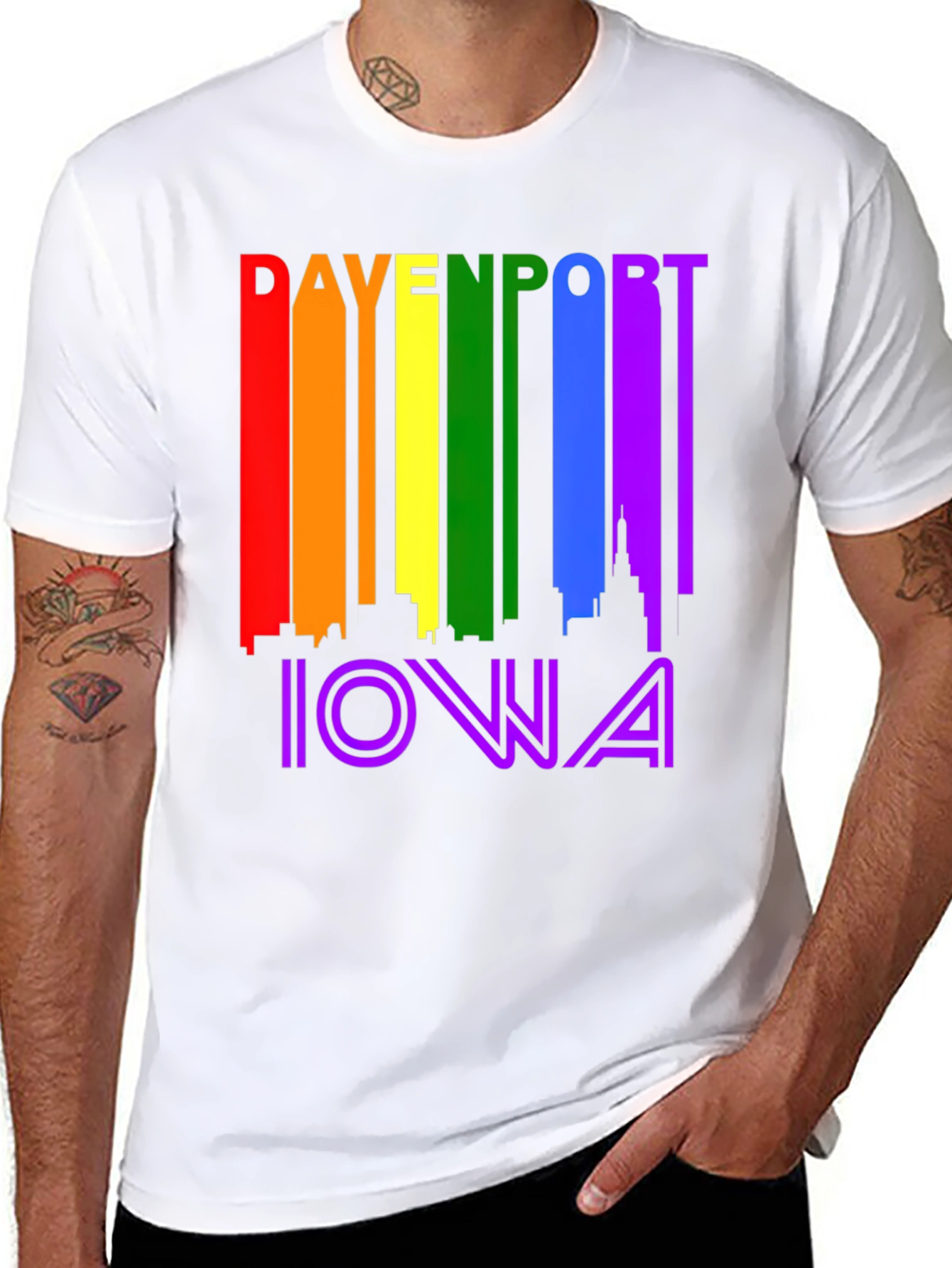 Davenport Iowa Pride T-Shirt