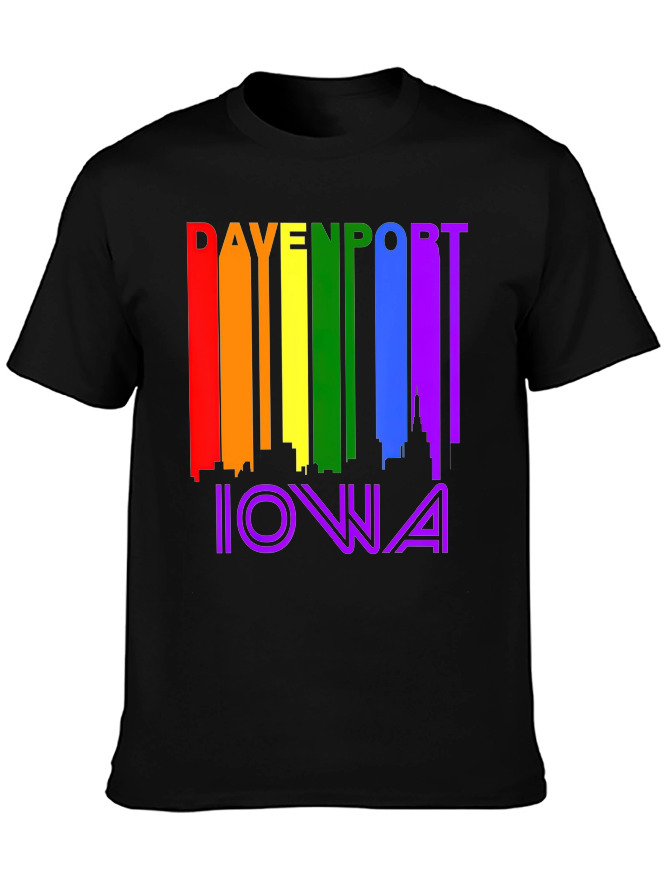 Davenport Iowa Pride T-Shirt