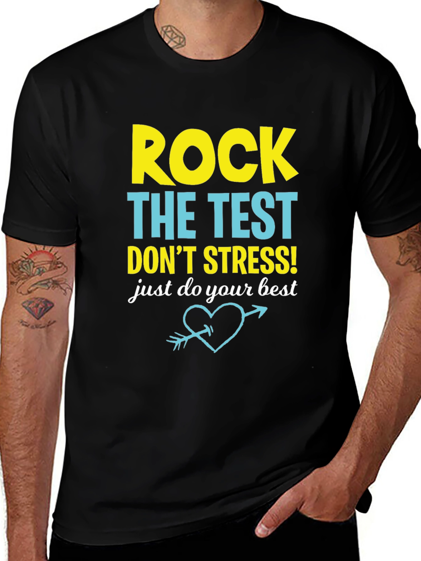 Rock the Test Graphic T-Shirt