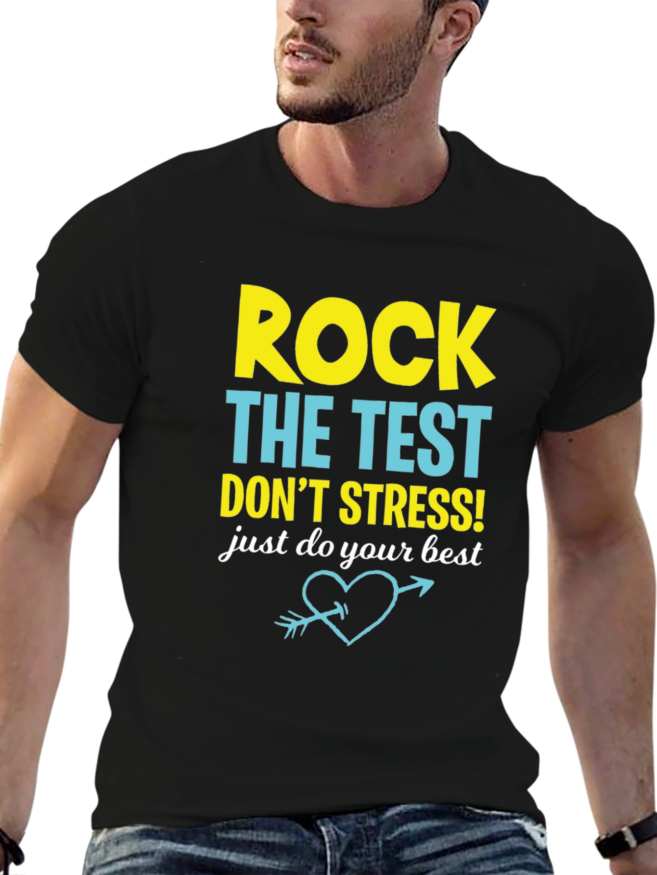 Rock the Test Graphic T-Shirt