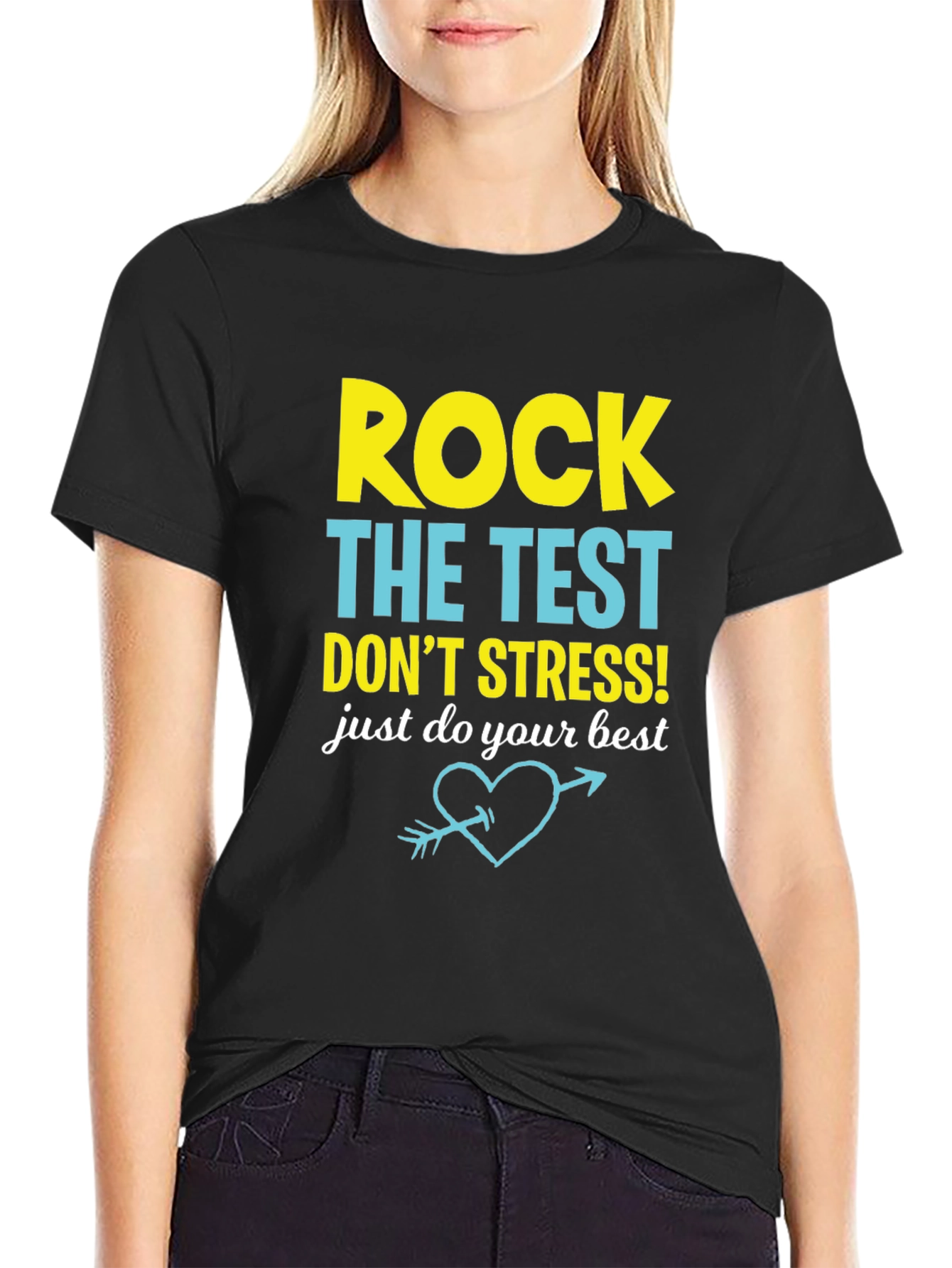 Rock the Test Graphic T-Shirt