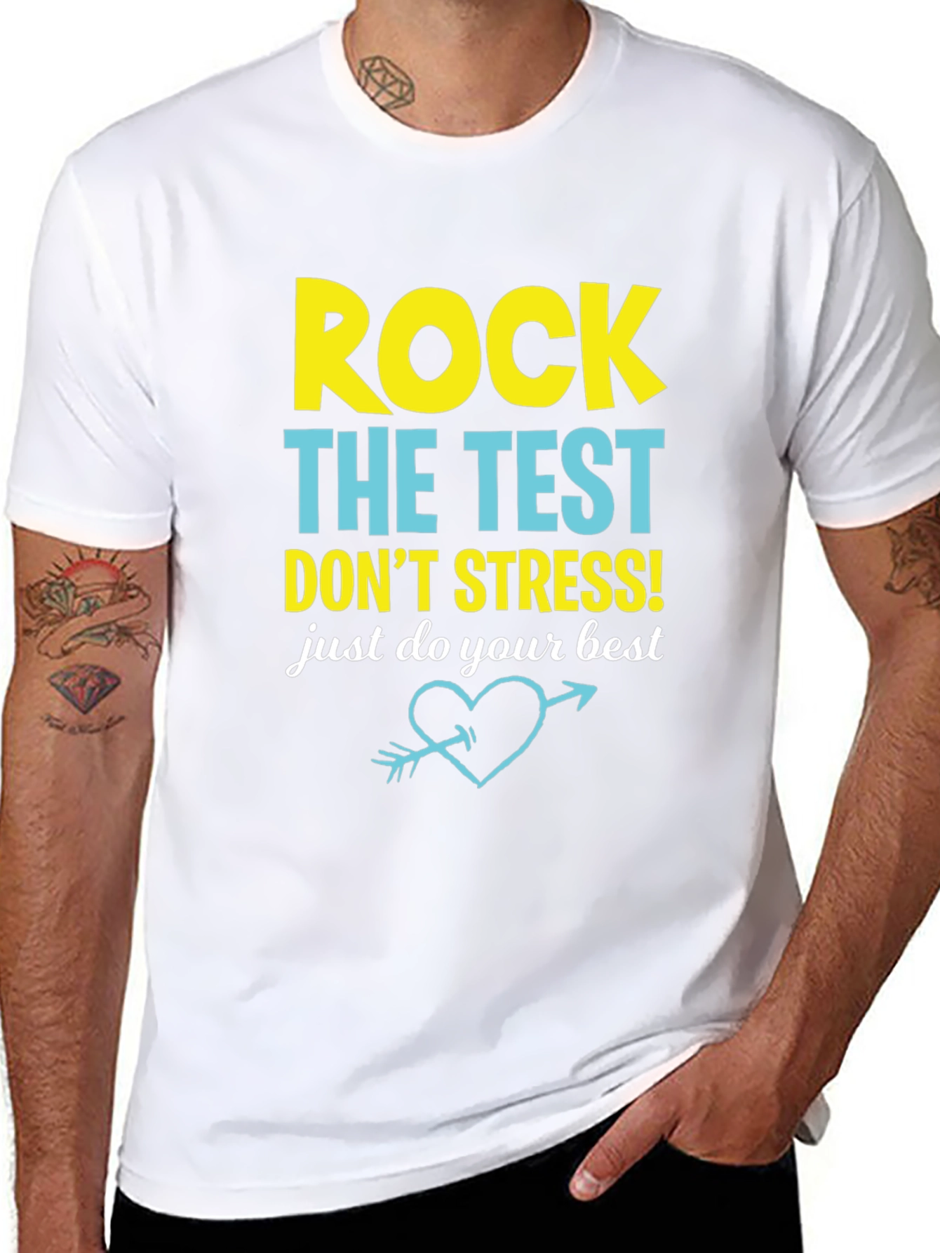 Rock the Test Graphic T-Shirt