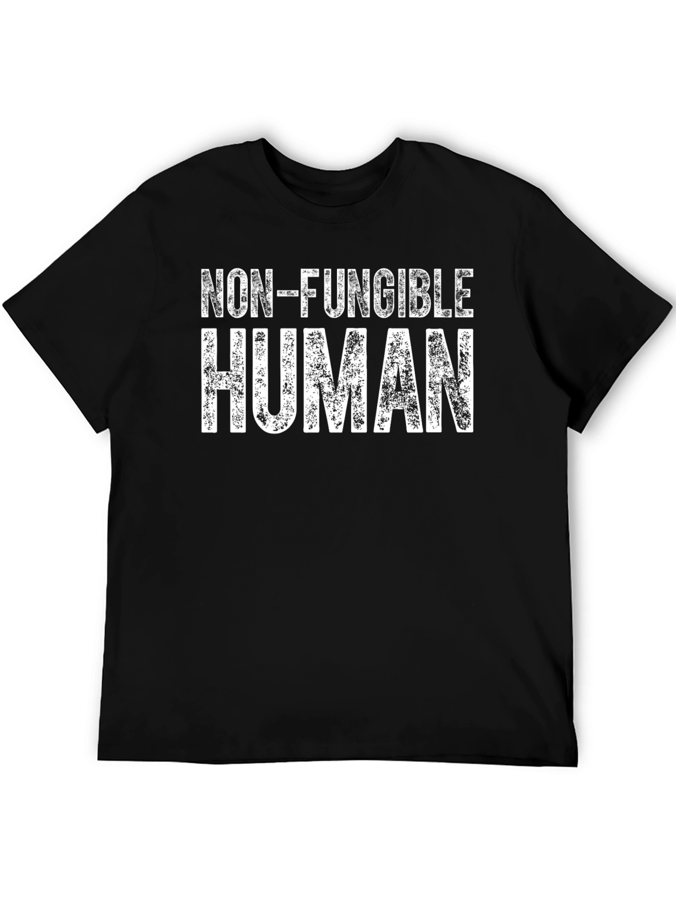 Non-Fungible Human T-Shirt - Black