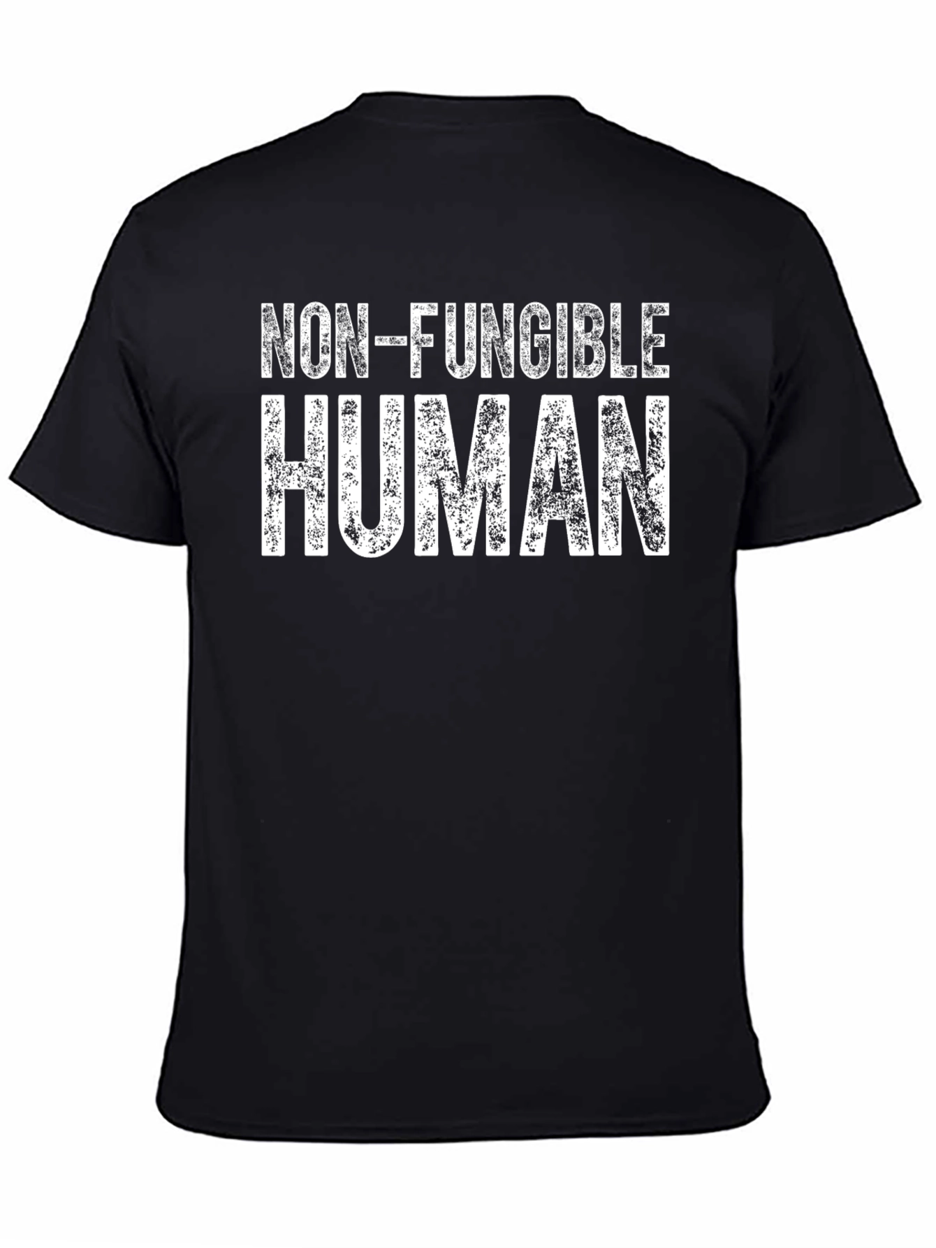 Non-Fungible Human T-Shirt - Black