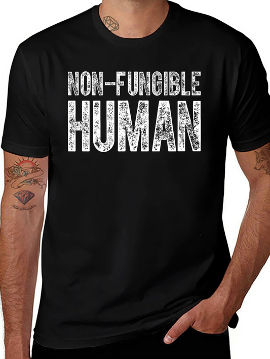 Non-Fungible Human T-Shirt - Black