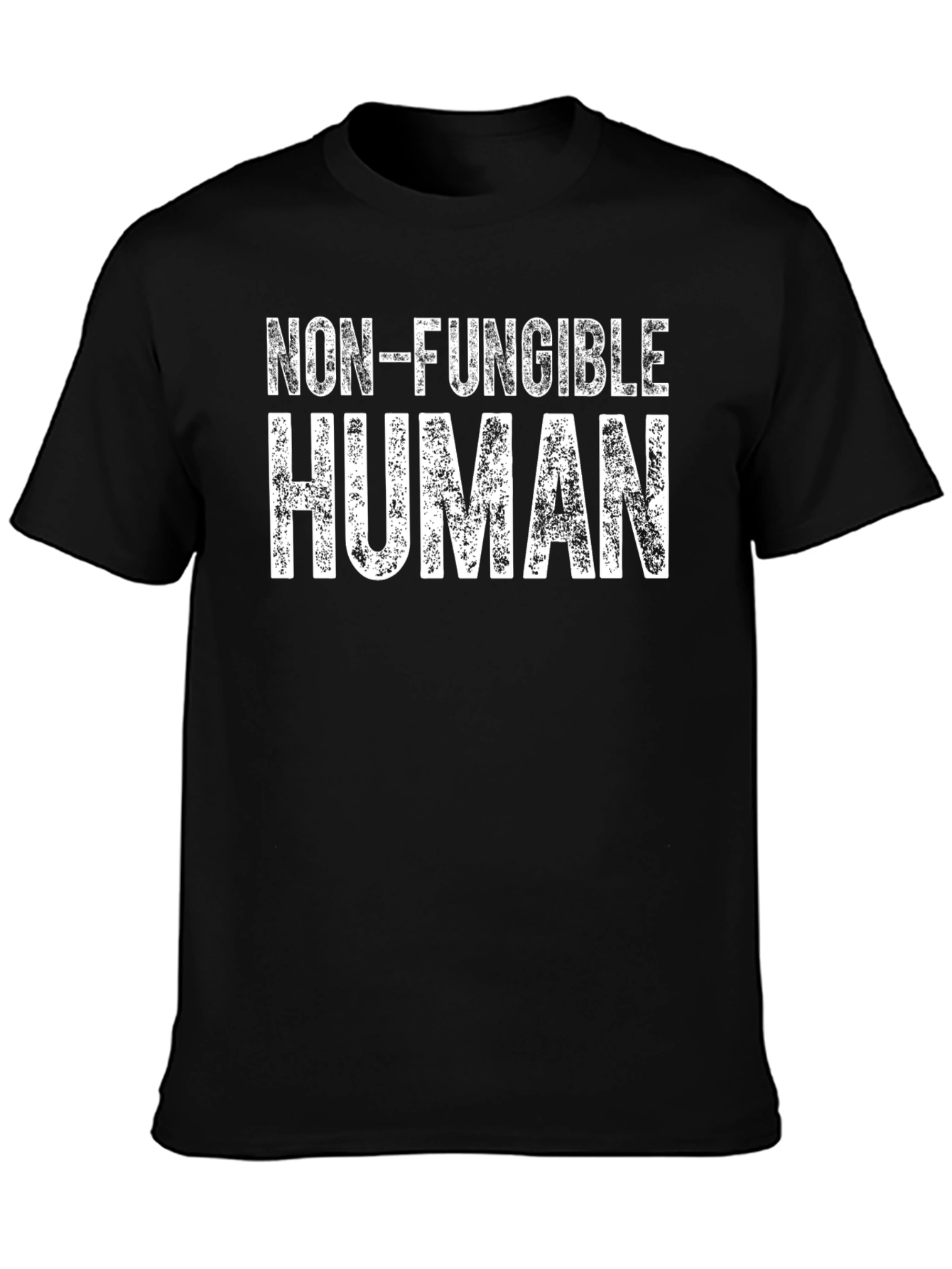 Non-Fungible Human T-Shirt - Black