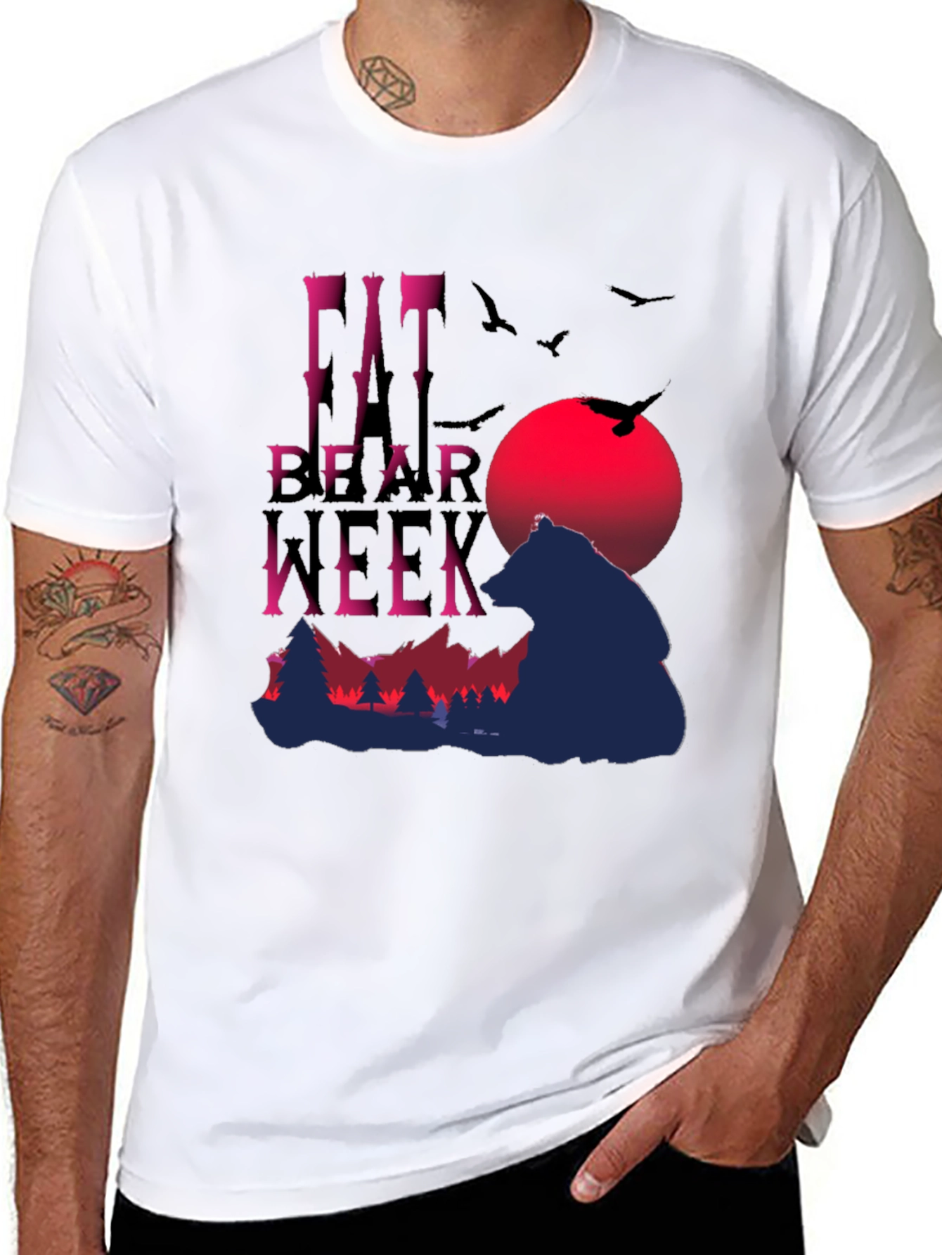 Fit Bear Week Graphic Tee