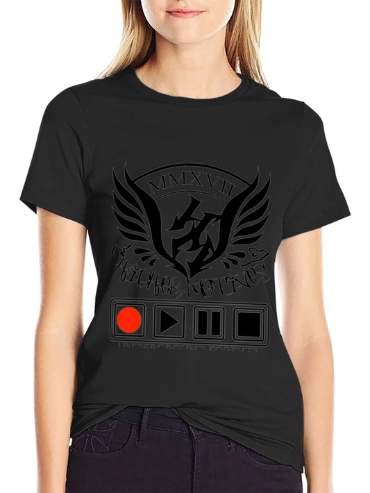 Mens Black Graphic Tee - Underground Forever Design