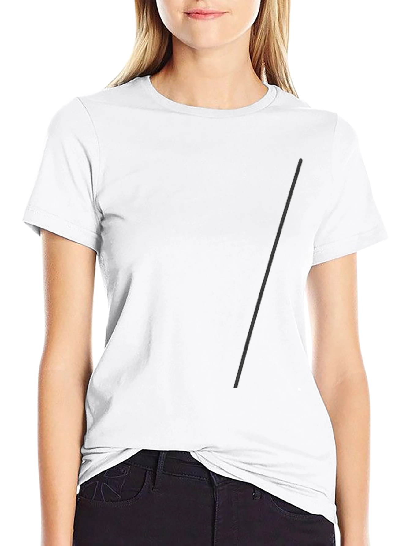 Classic Black Crew Neck T-Shirt | Casual Comfort