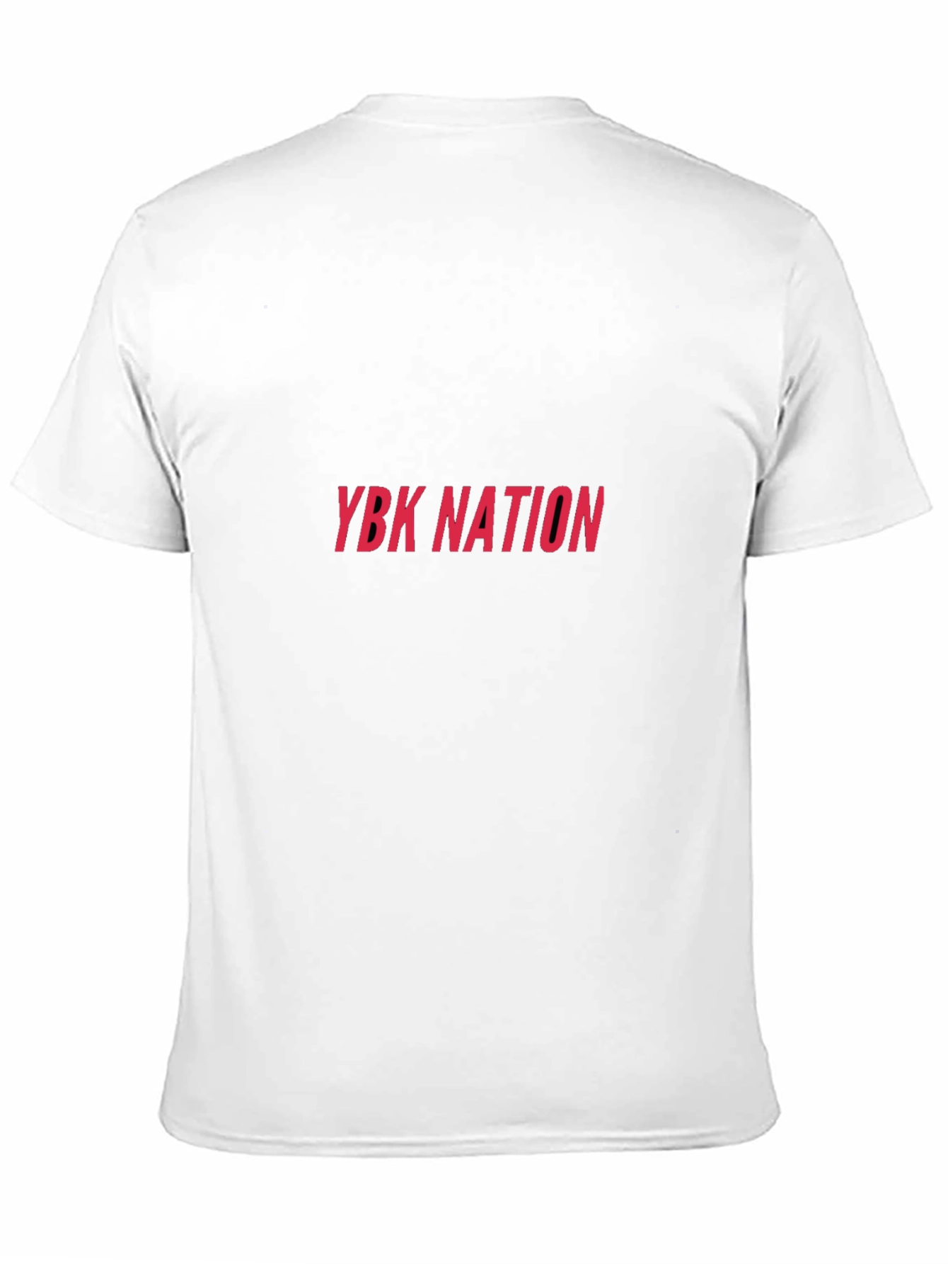 YBK Nation Black Tee - Stylish Graphic Print