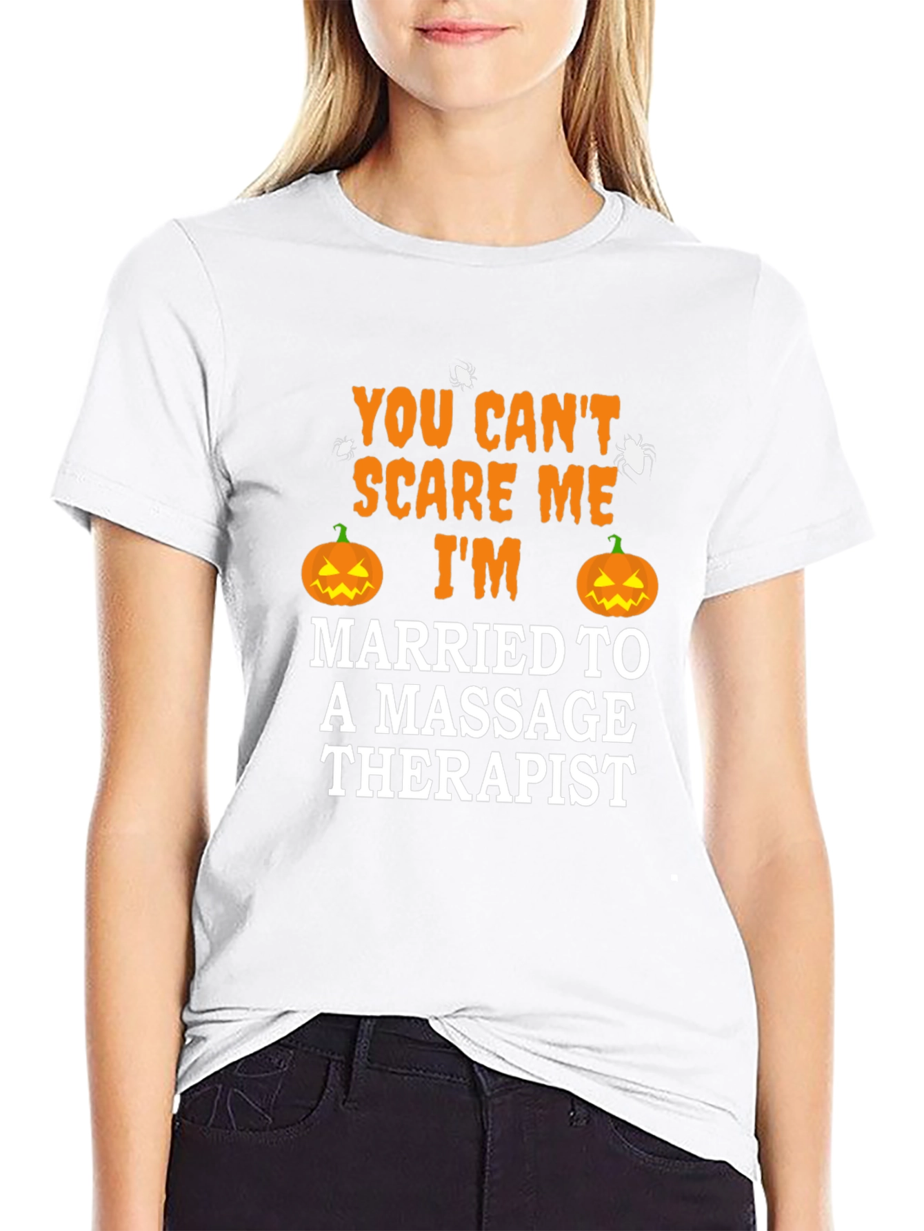 Halloween Married to Massage Therapist Mens T-Shirt