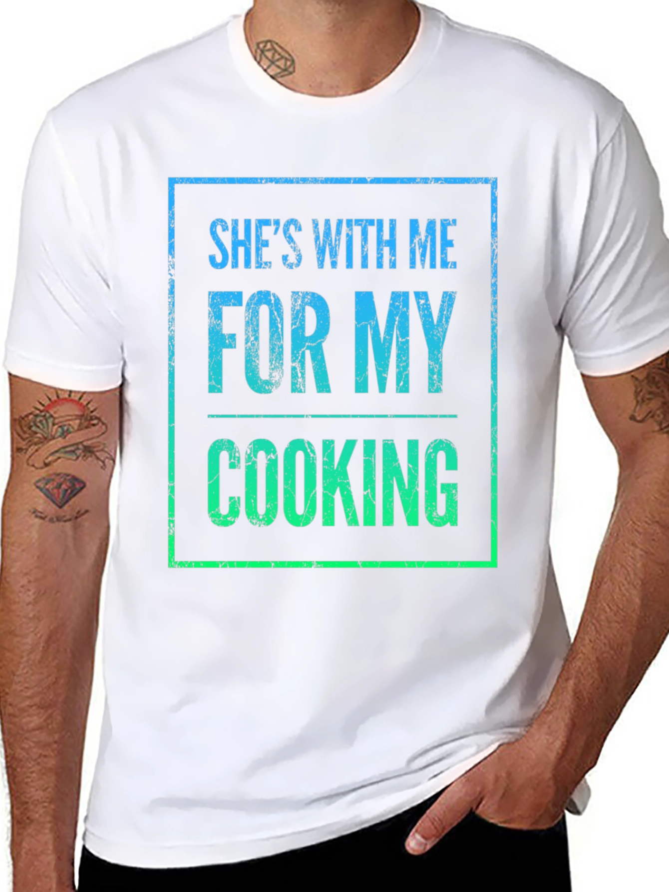 Shes With Me For My Cooking T-Shirt