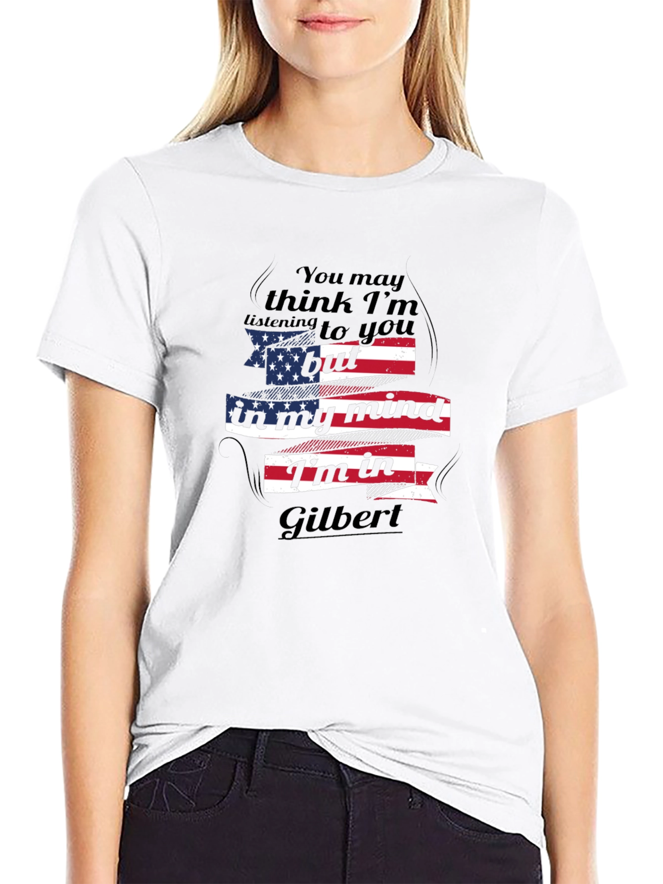 Gilbert Mind T-Shirt - Patriotic Novelty Tee