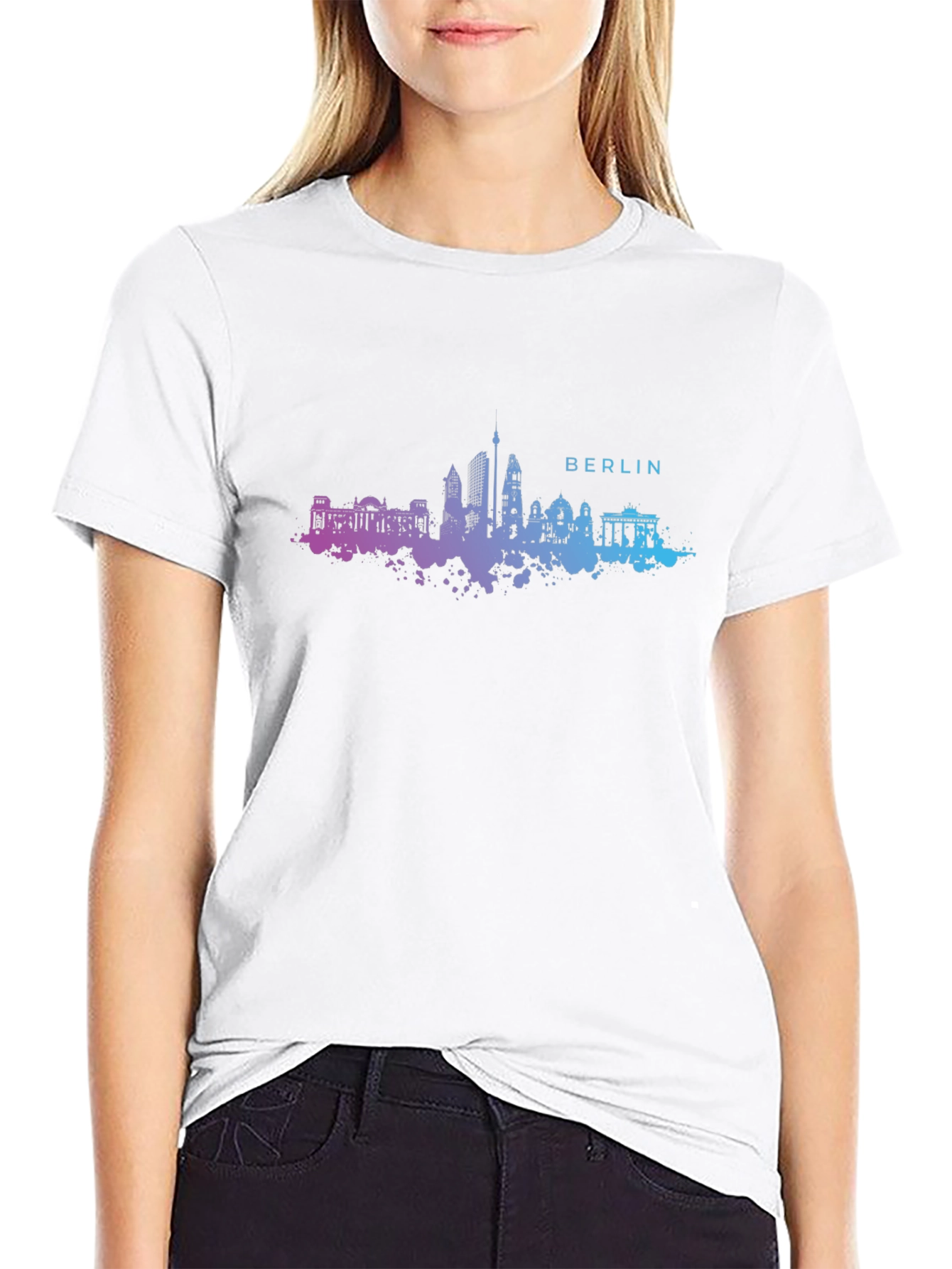 Berlin Skyline Graphic T-Shirt
