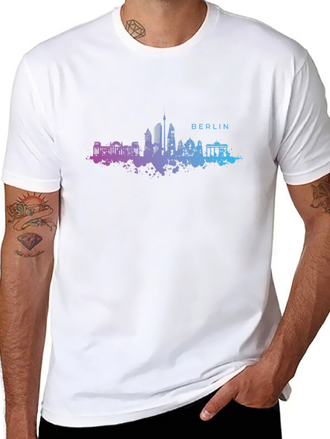 Berlin Skyline Graphic T-Shirt