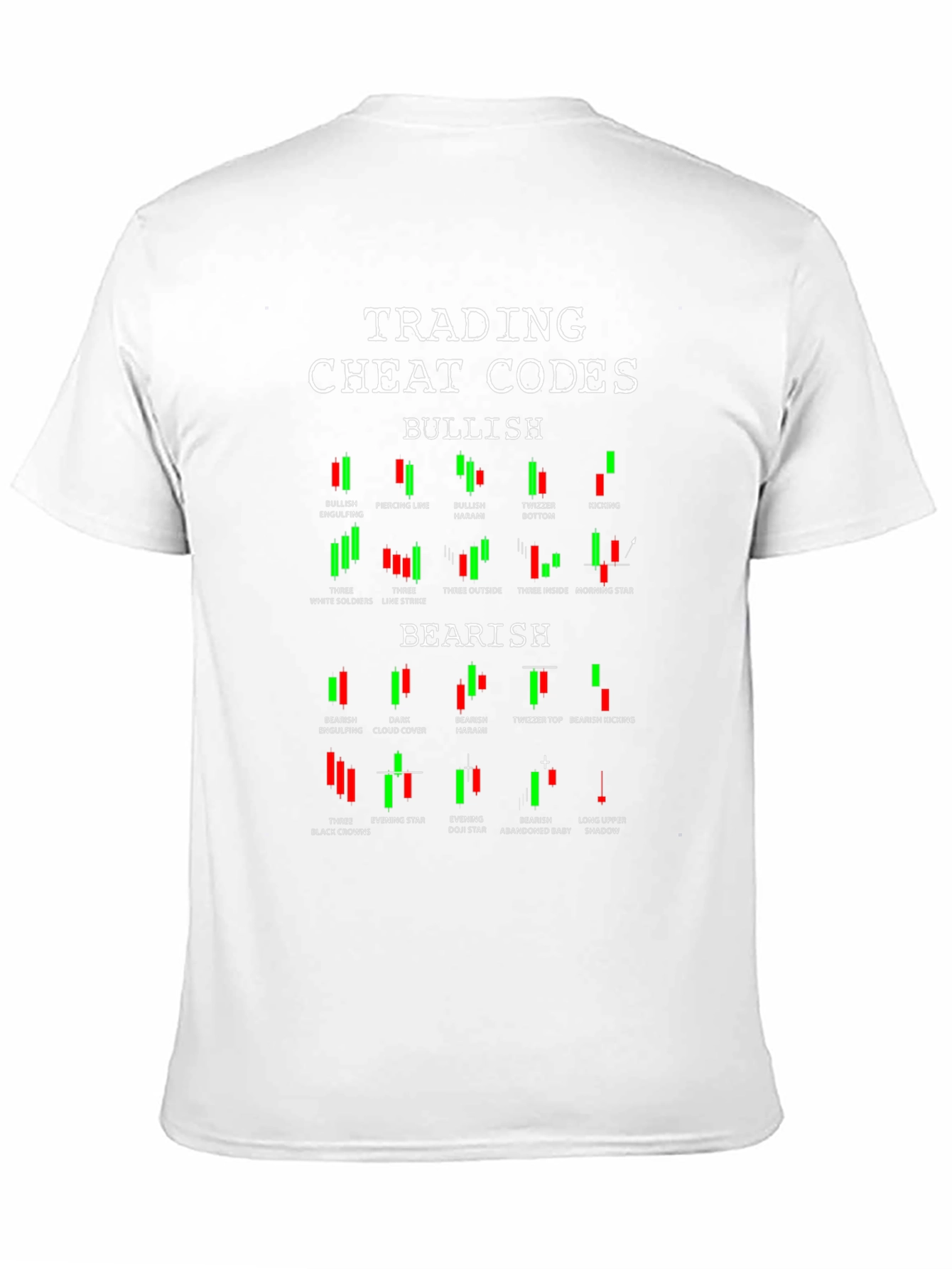 Trading Cheat Codes Black Graphic T-Shirt