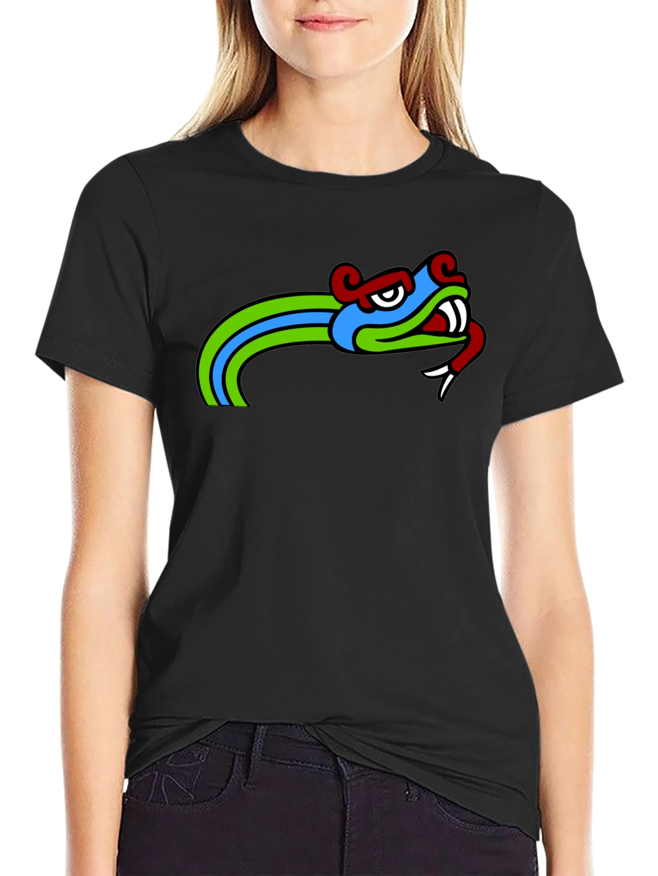 Quetzalcoatl Tee - Aztec Serpent God Graphic T-Shirt